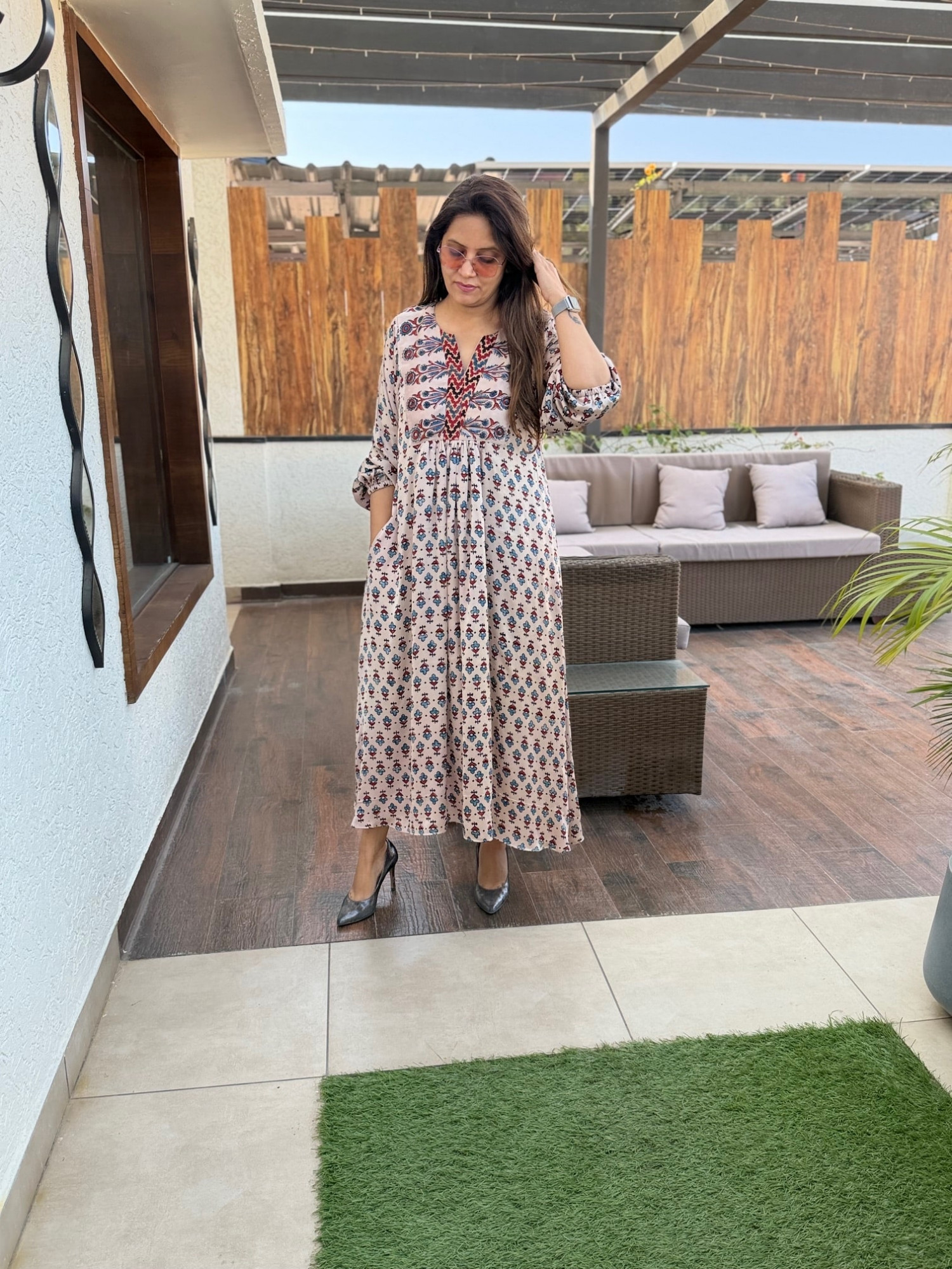 Suhani Modal Silk Dress