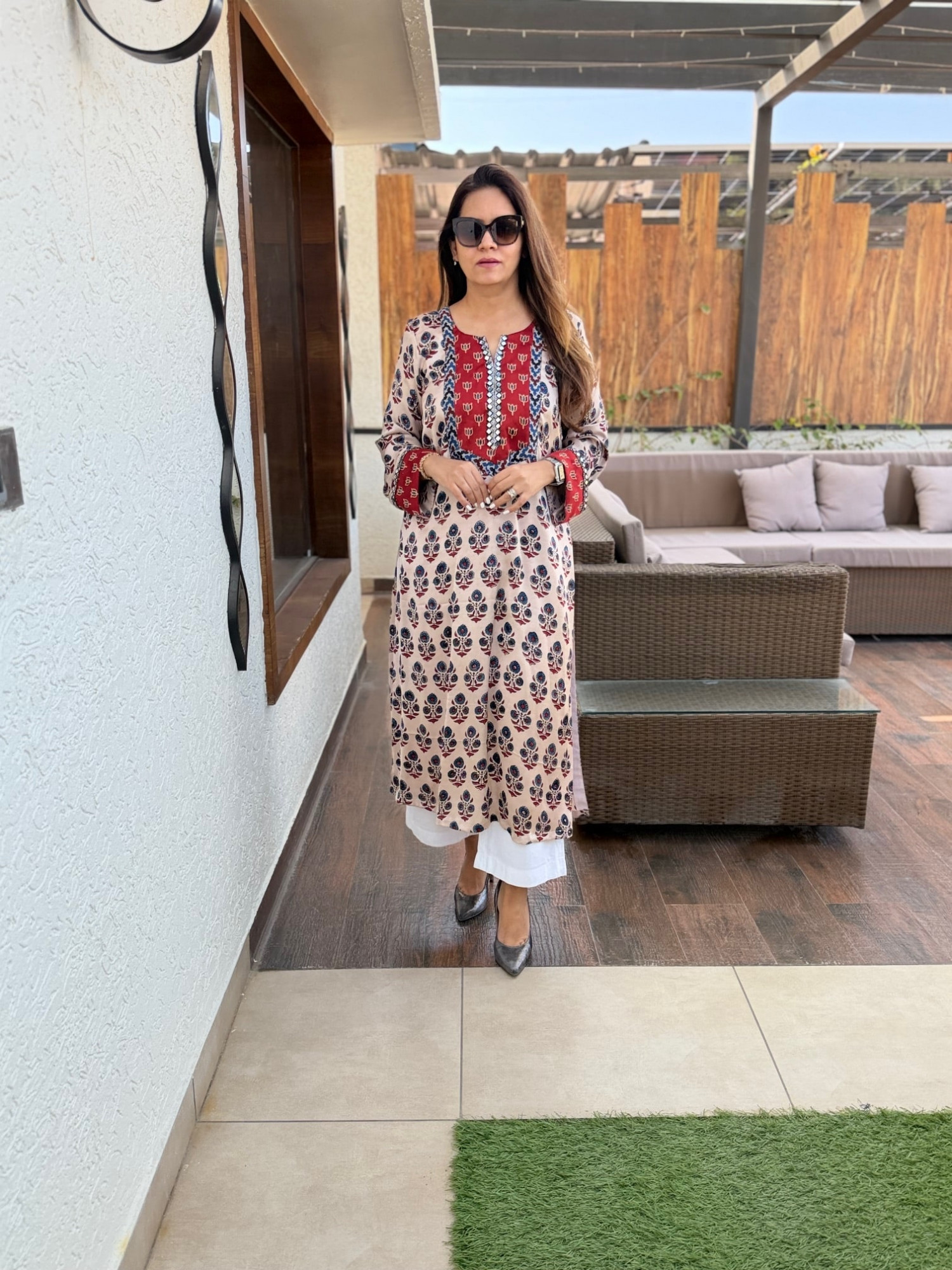 Nikita Modal Silk Kurta