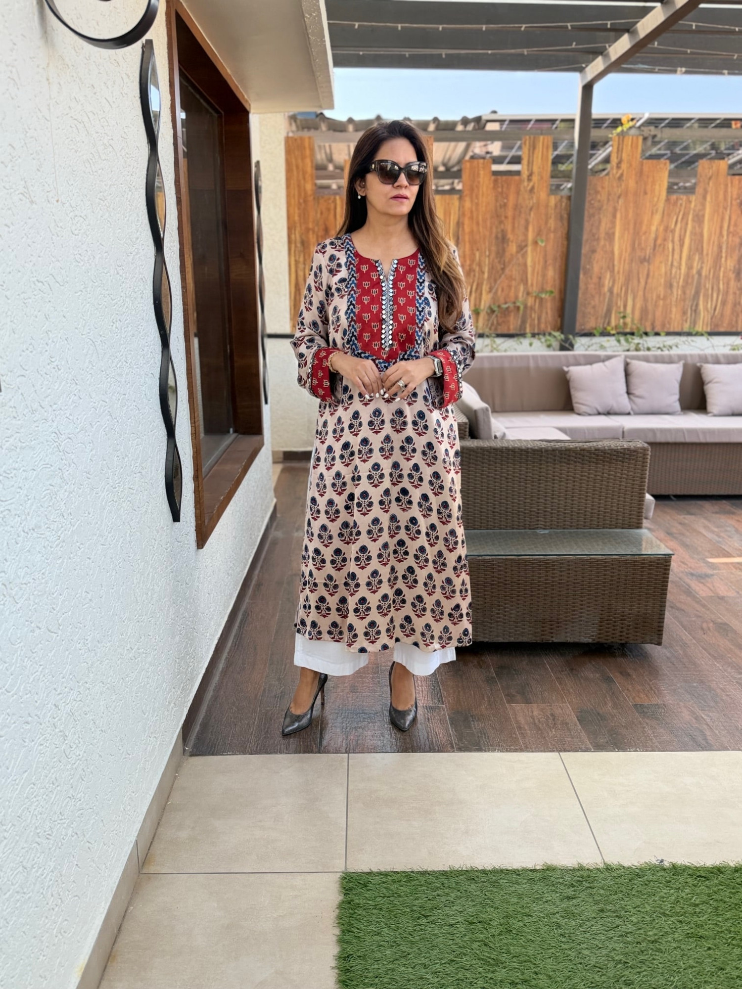 Nikita Modal Silk Kurta