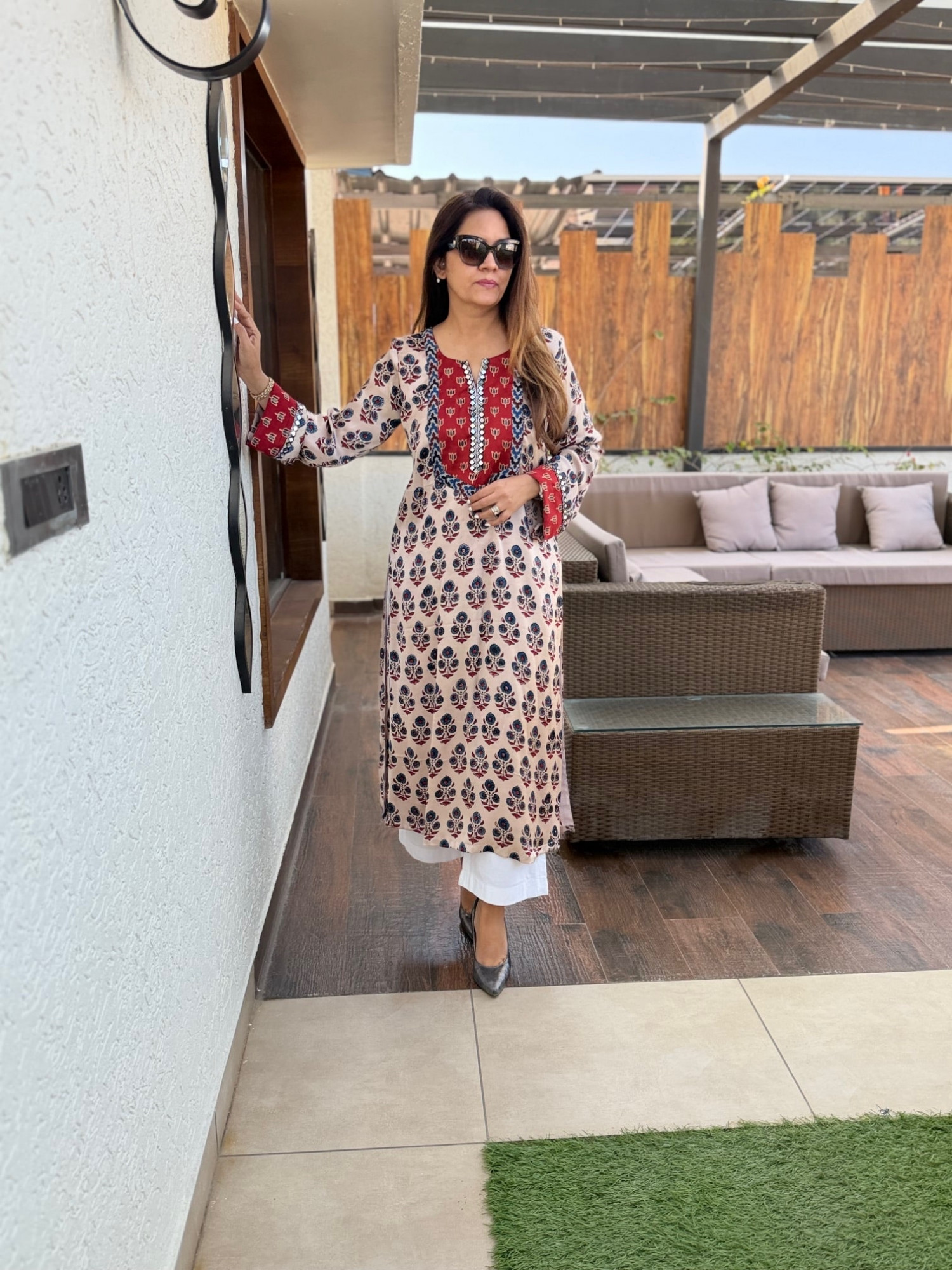 Nikita Modal Silk Kurta