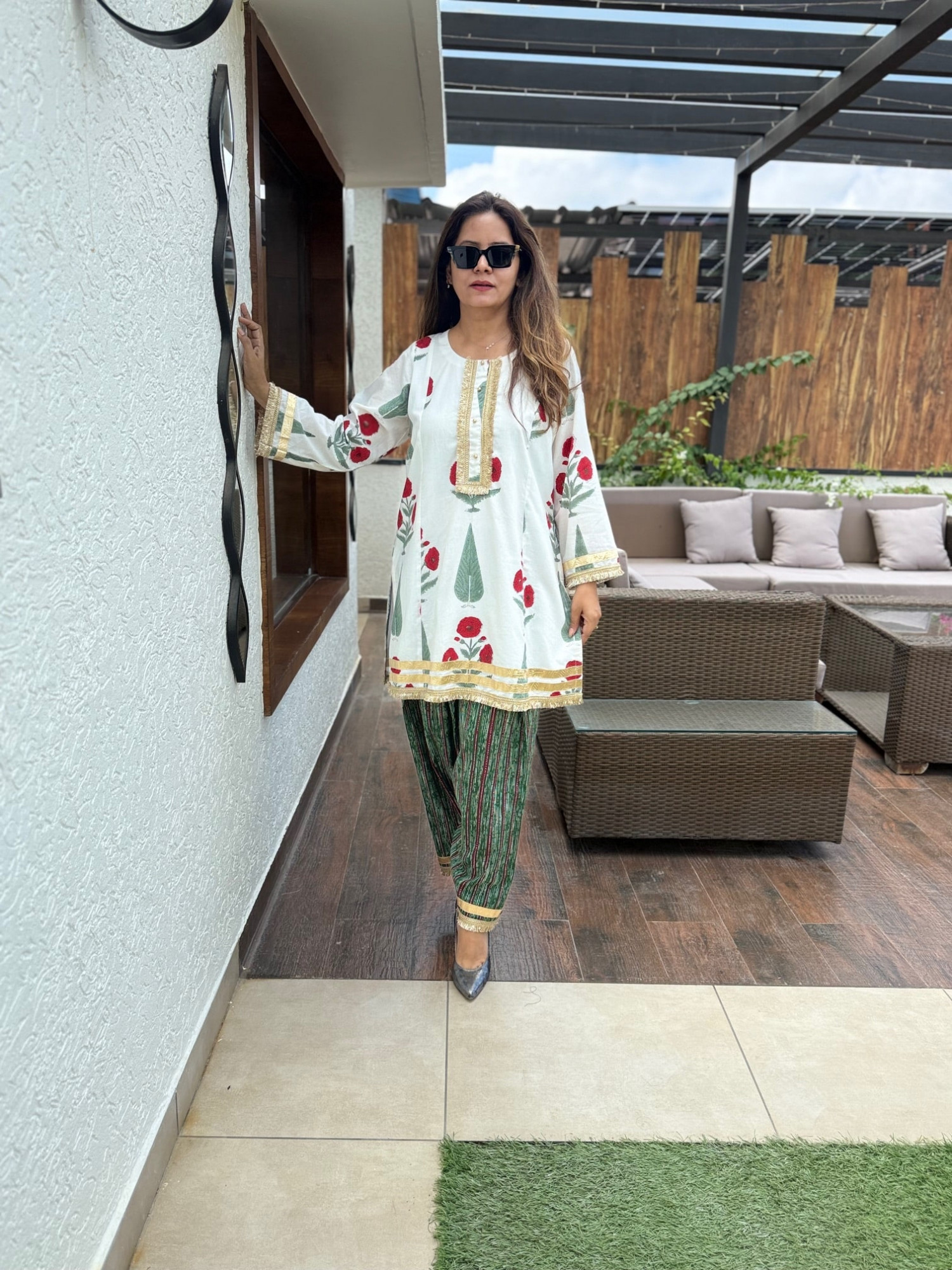 Noorani Cotton Suit