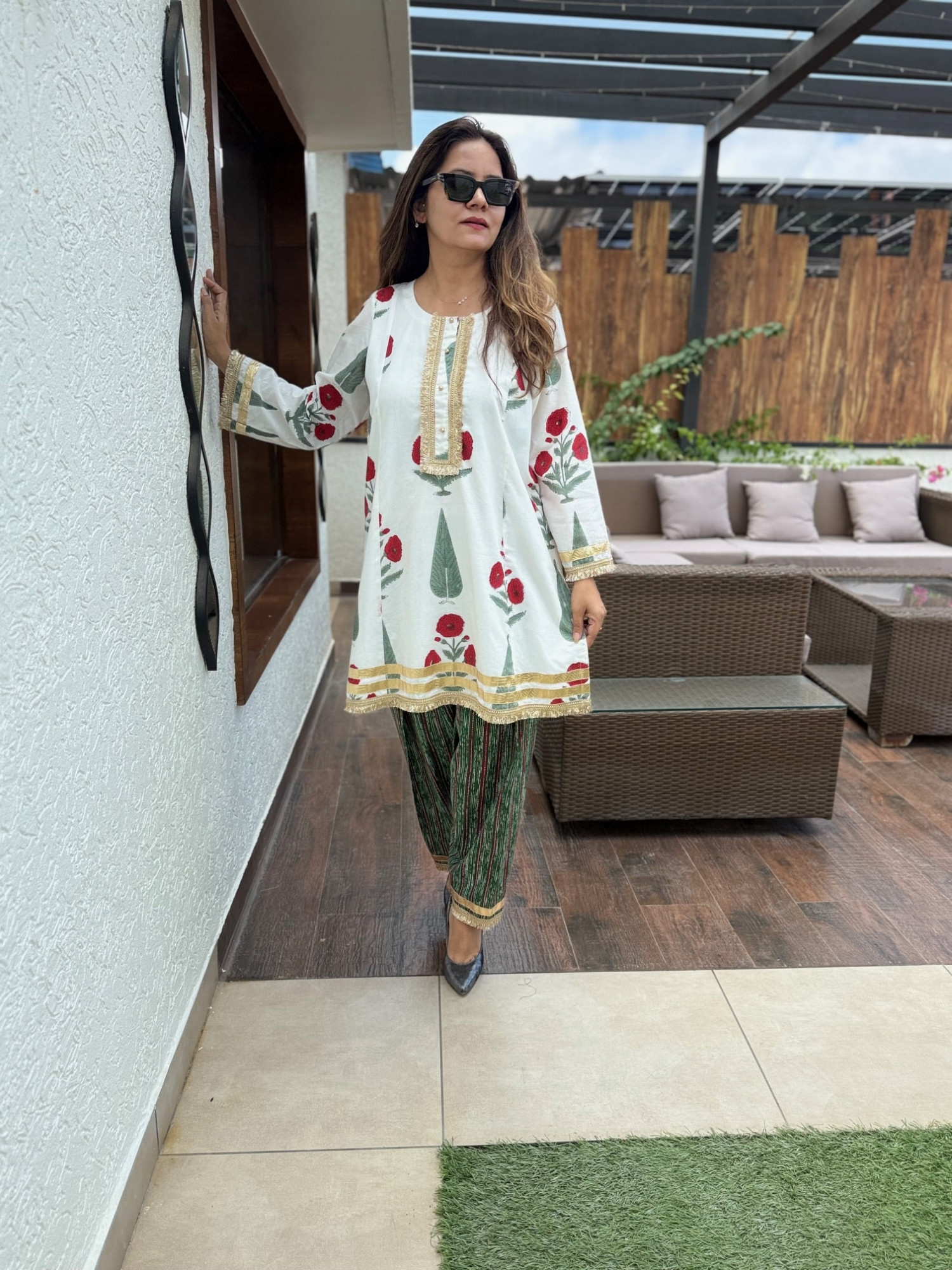 Noorani Cotton Suit