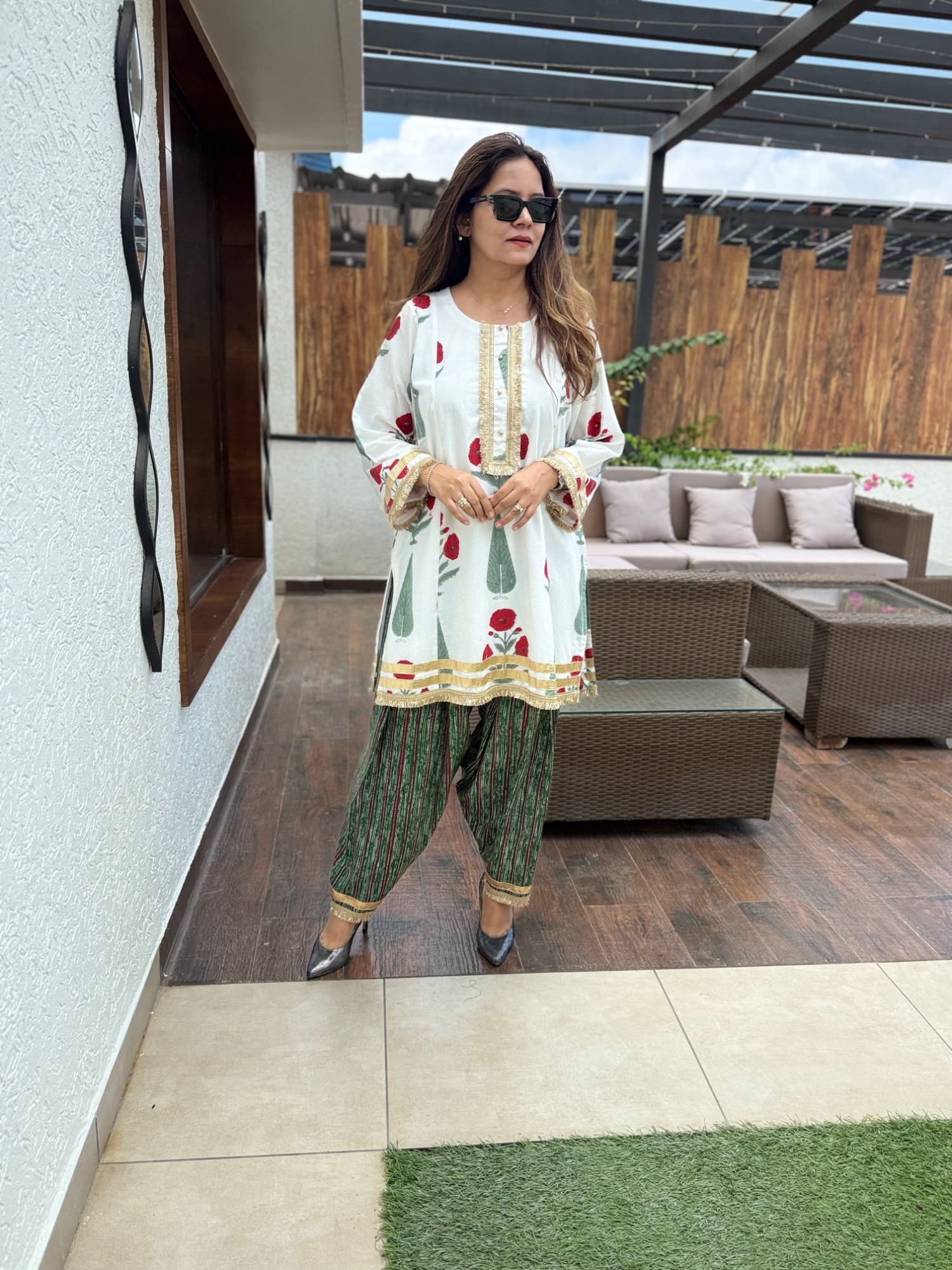Noorani Cotton Suit