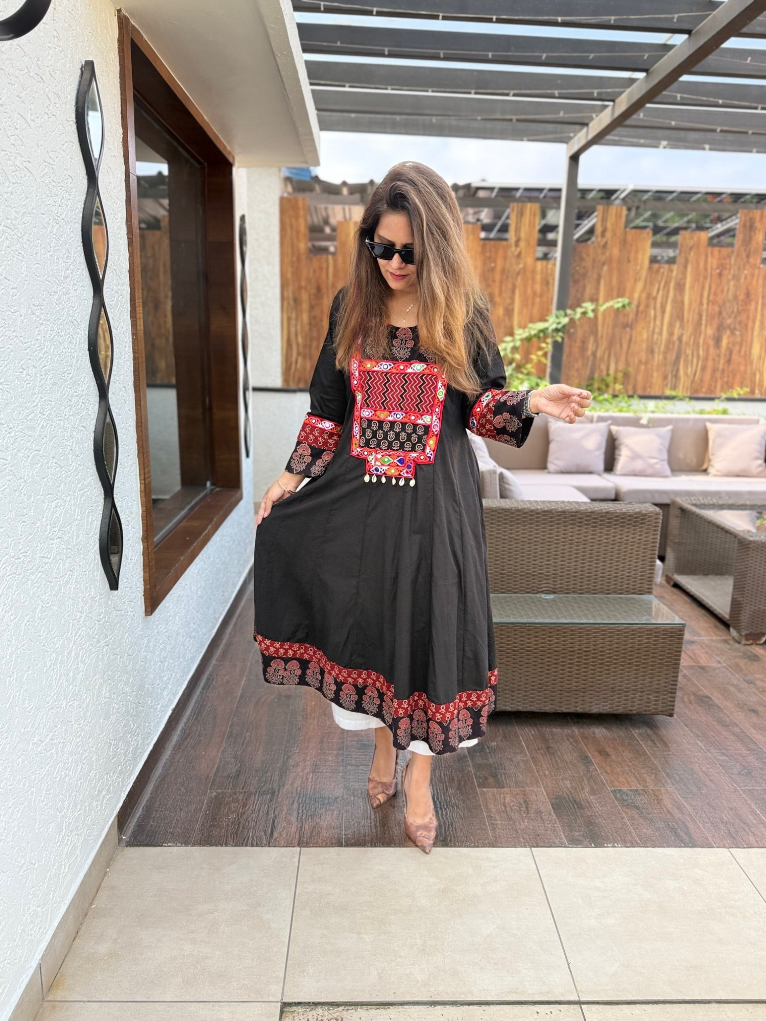 Noorani Cotton Anarkali