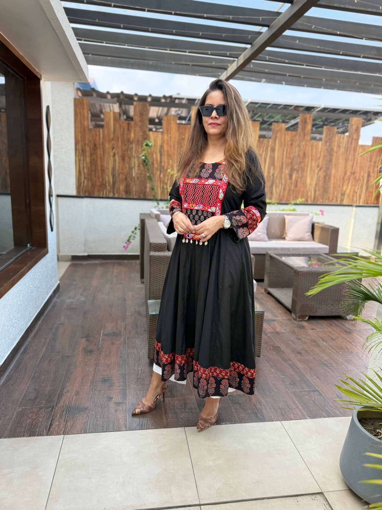 Noorani Cotton Anarkali