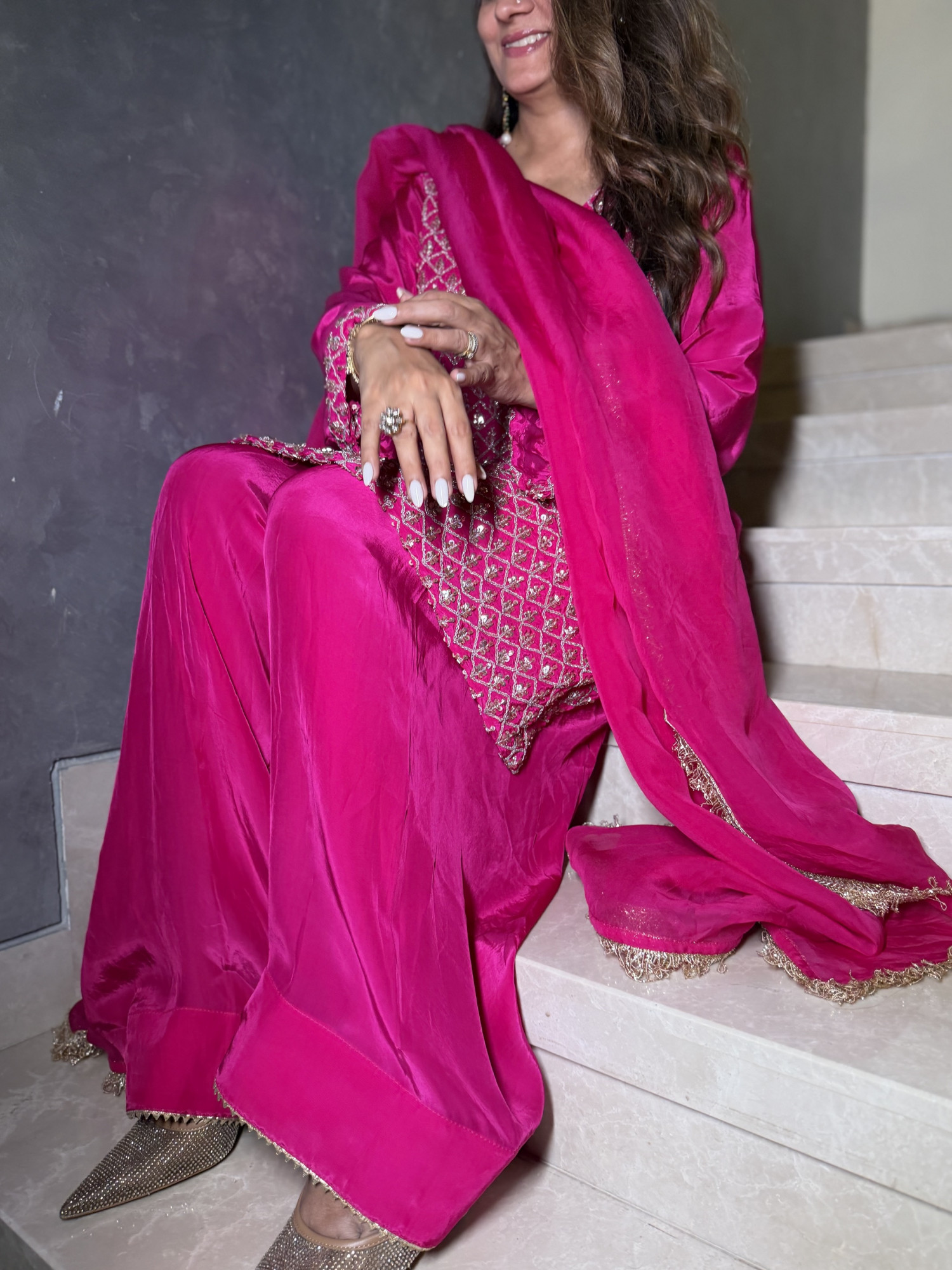 Shagun Silk Farshi Suit