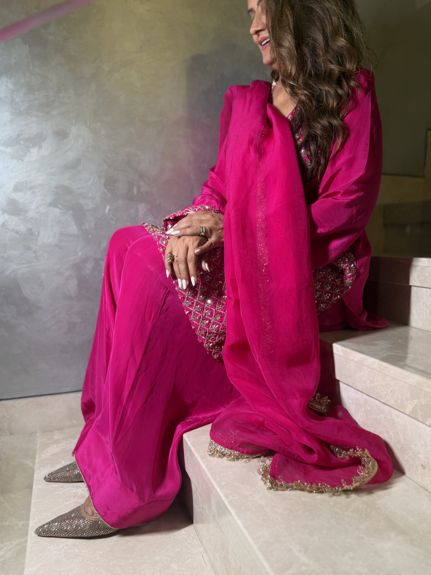 Shagun Silk Farshi Suit