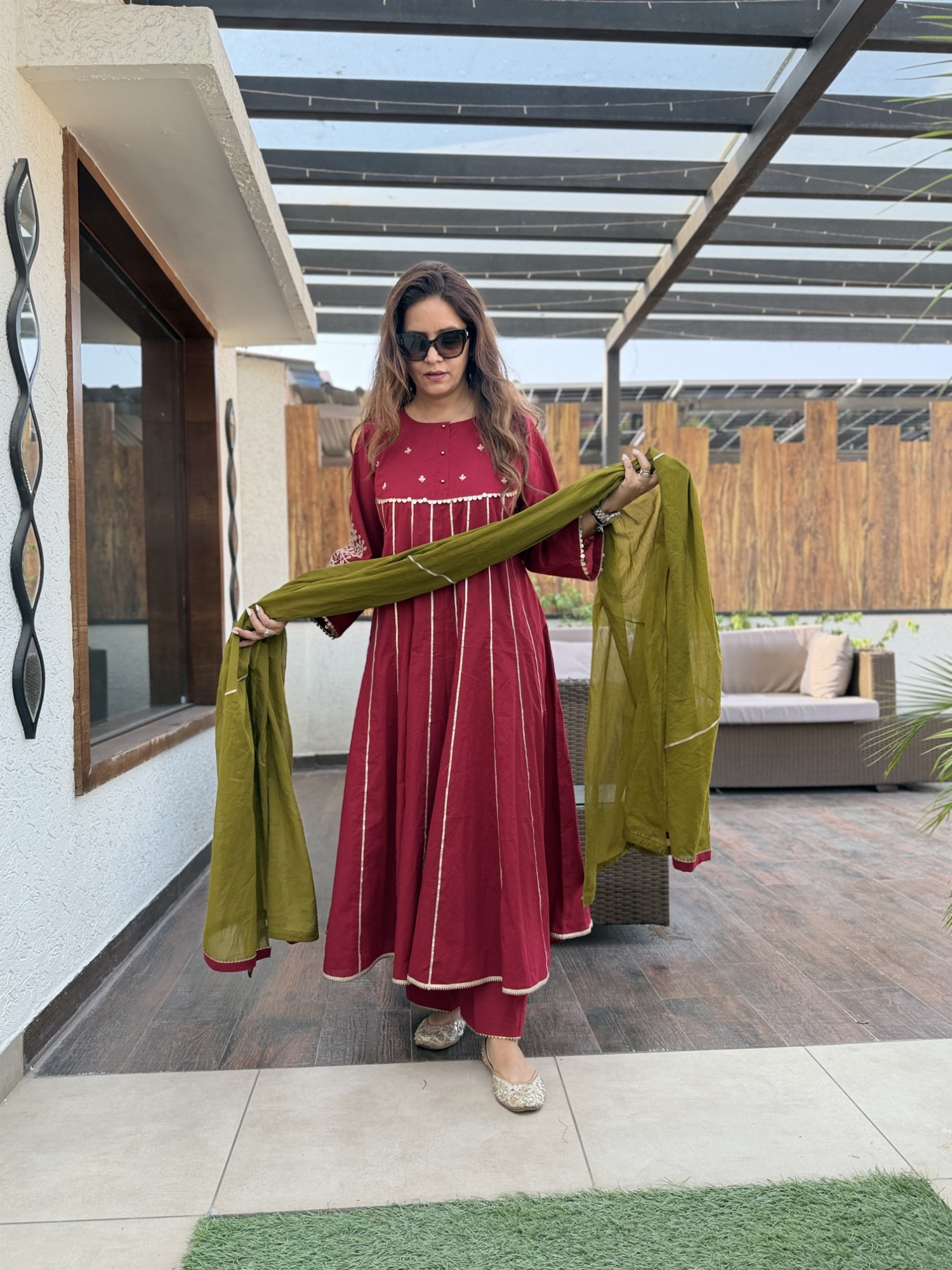 Kesar Anarkali Suit