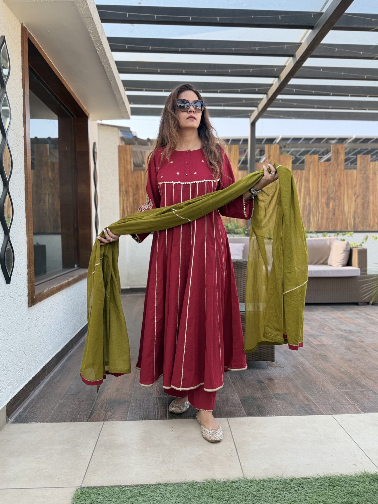 Kesar Anarkali Suit