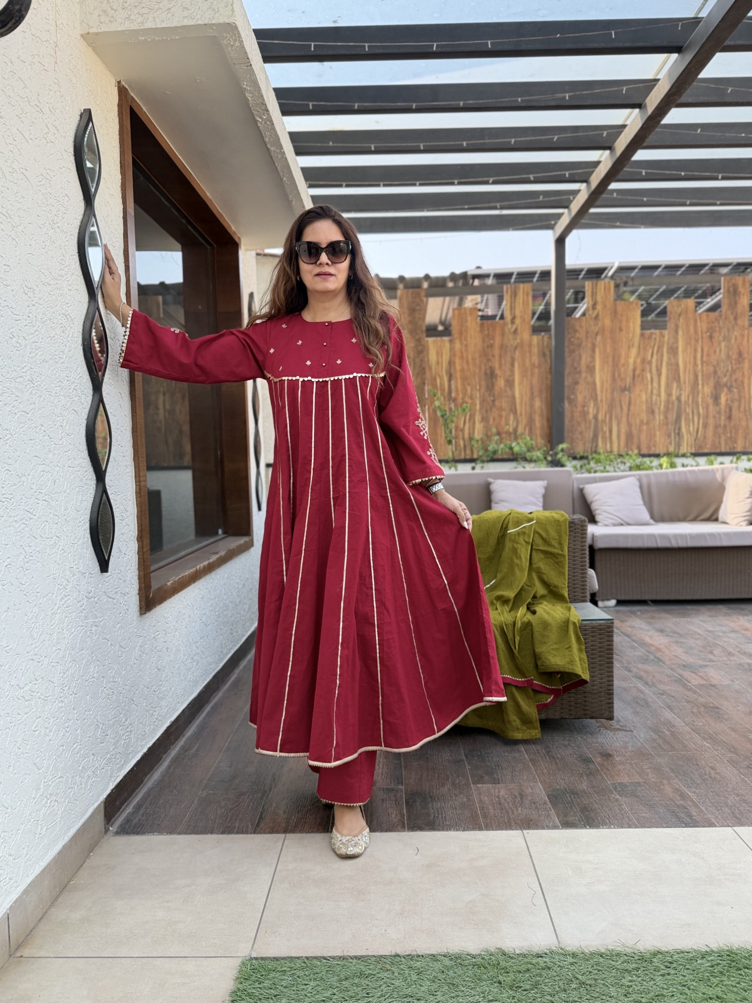 Kesar Anarkali Suit