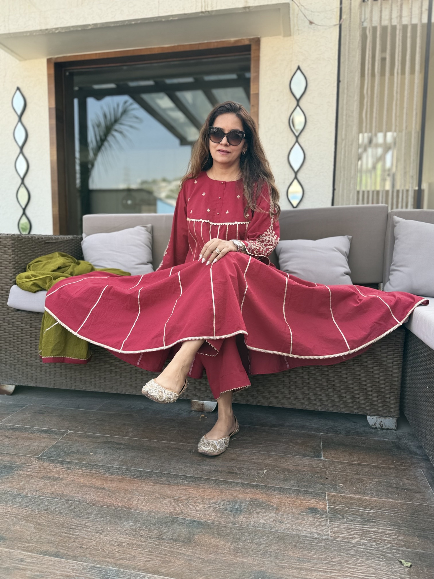 Kesar Anarkali Suit