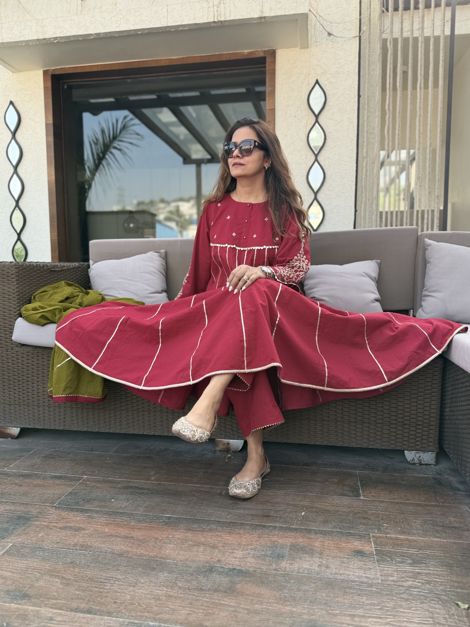 Kesar Anarkali Suit