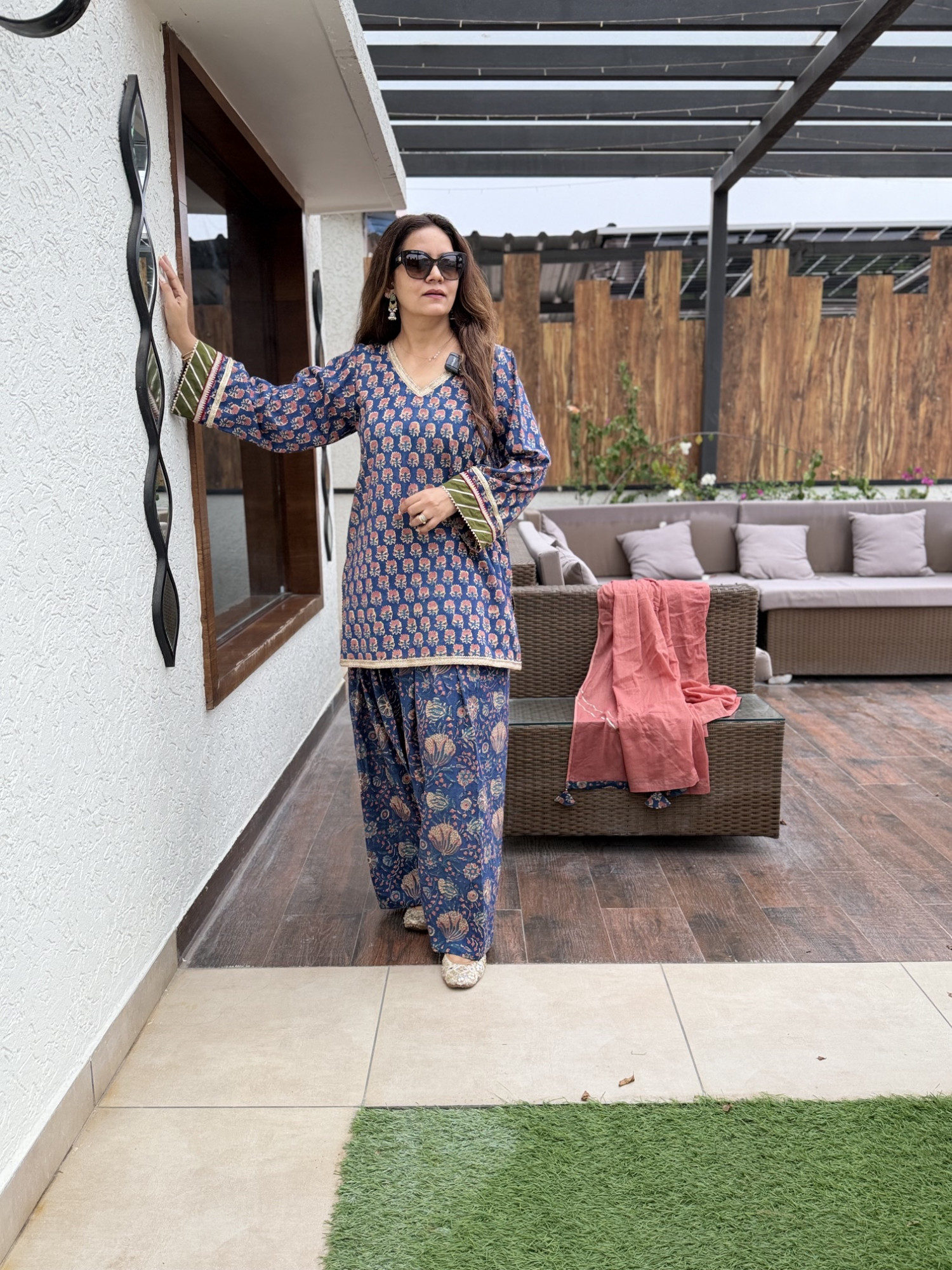 Sharmila Cotton Suit