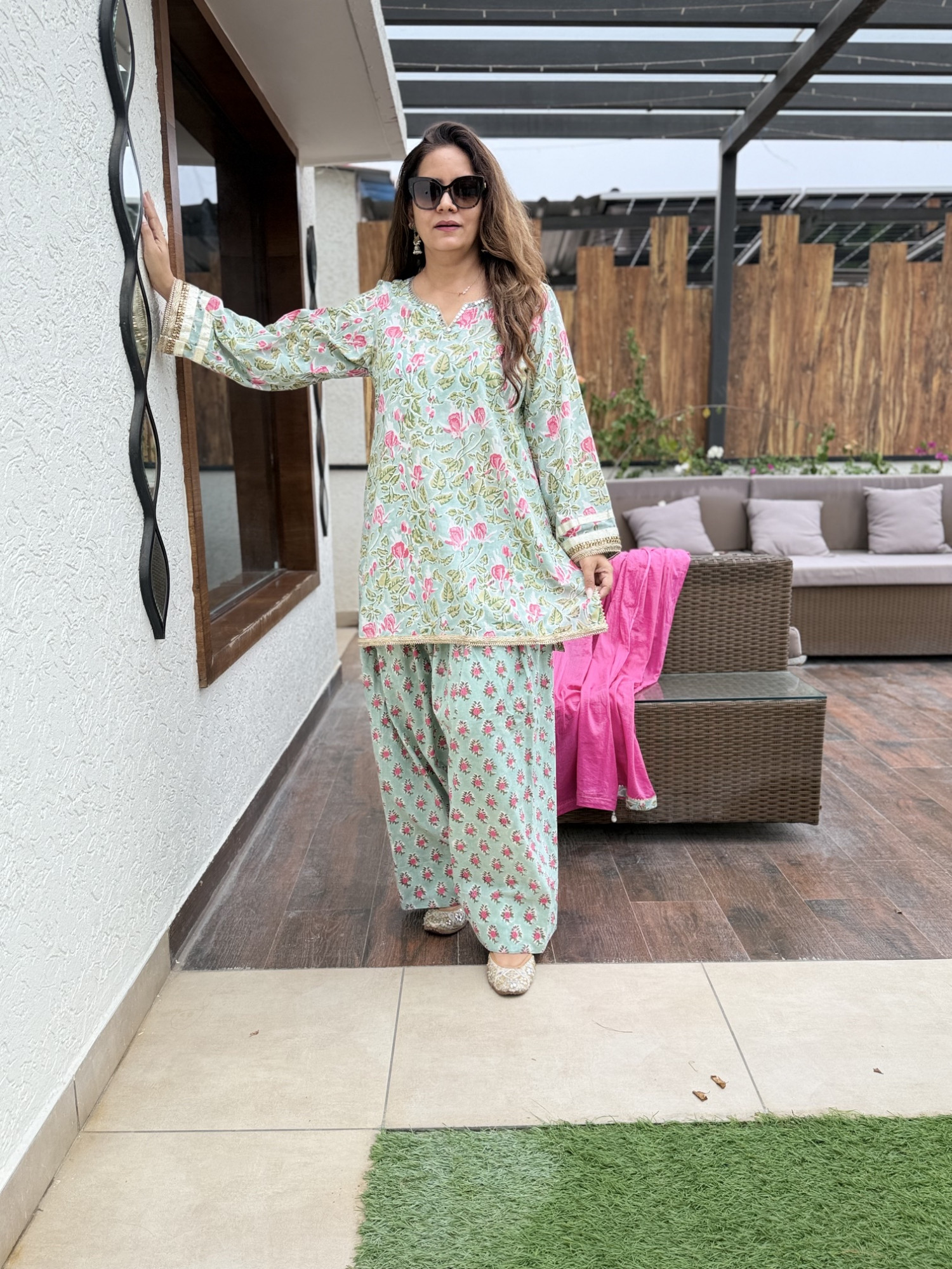 Nargis Cotton Suit