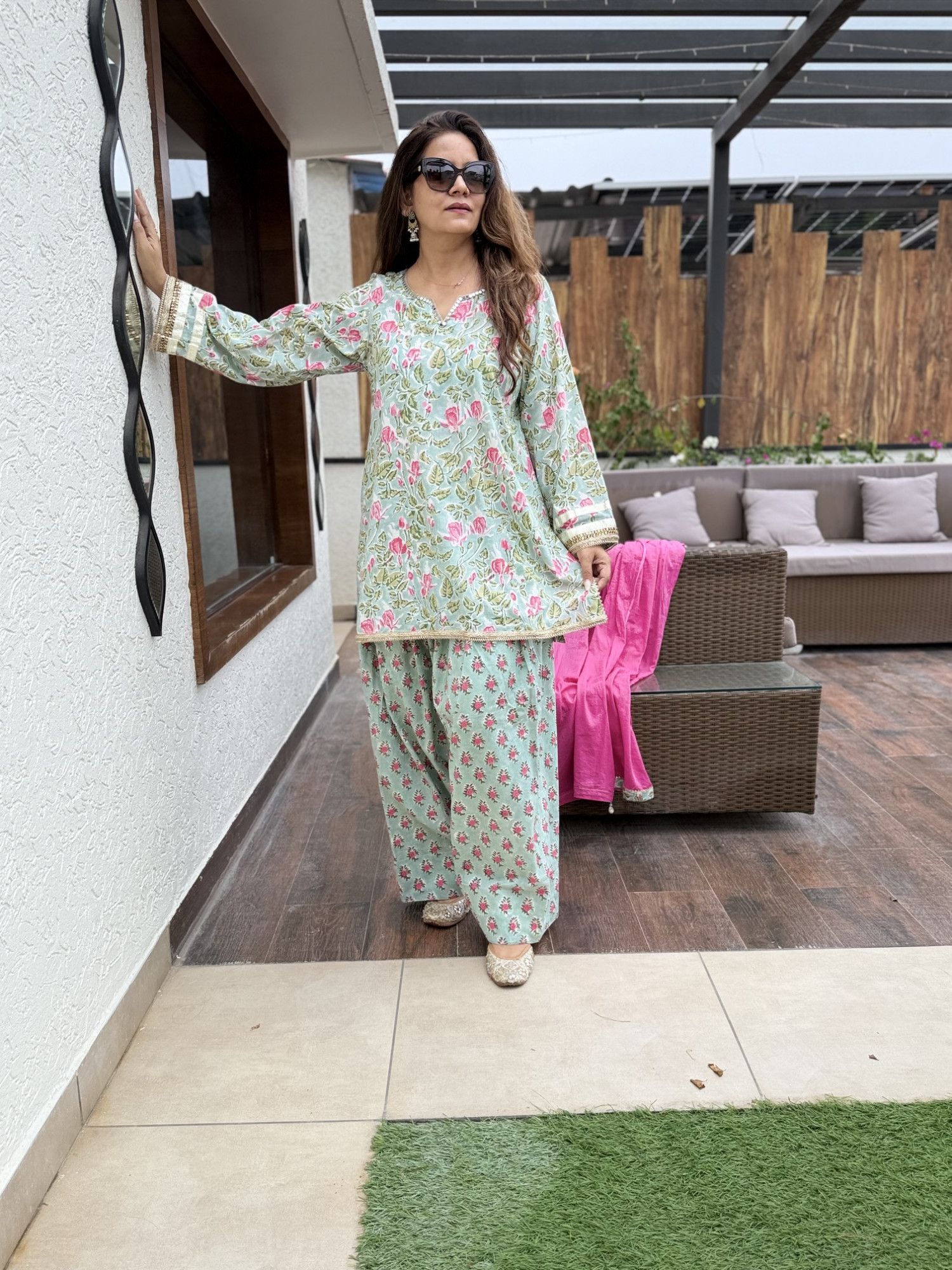 Nargis Cotton Suit