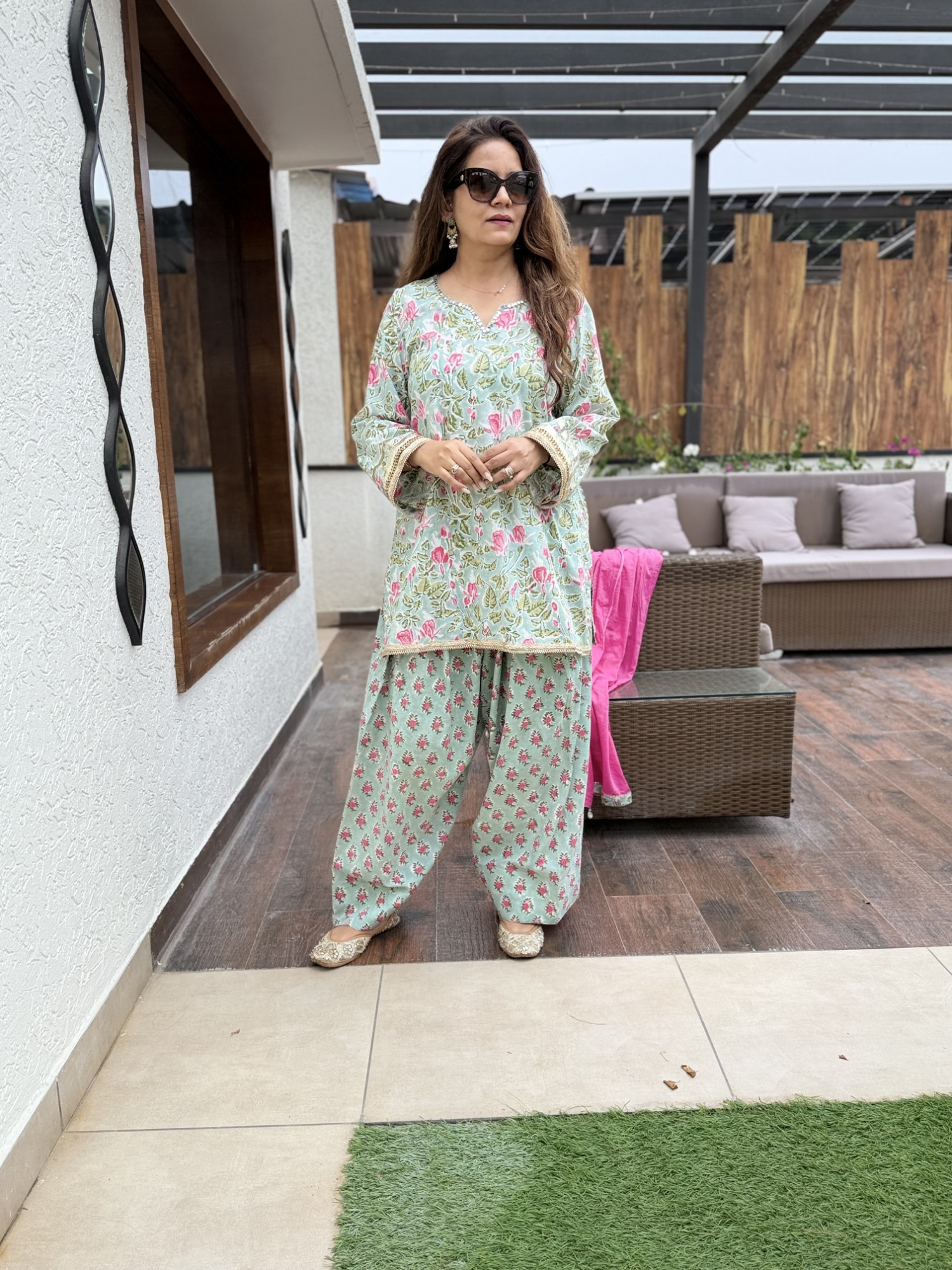 Nargis Cotton Suit