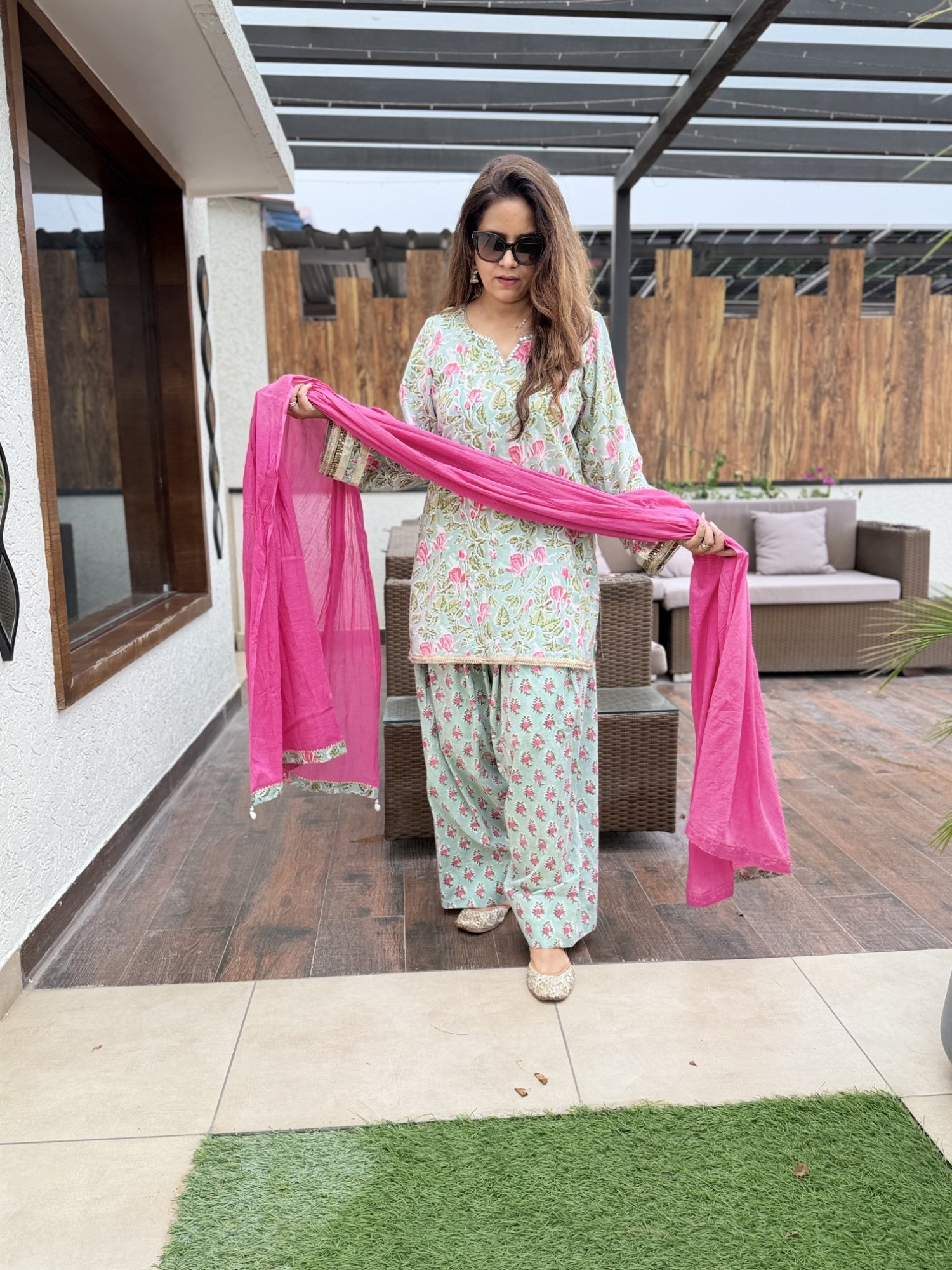 Nargis Cotton Suit