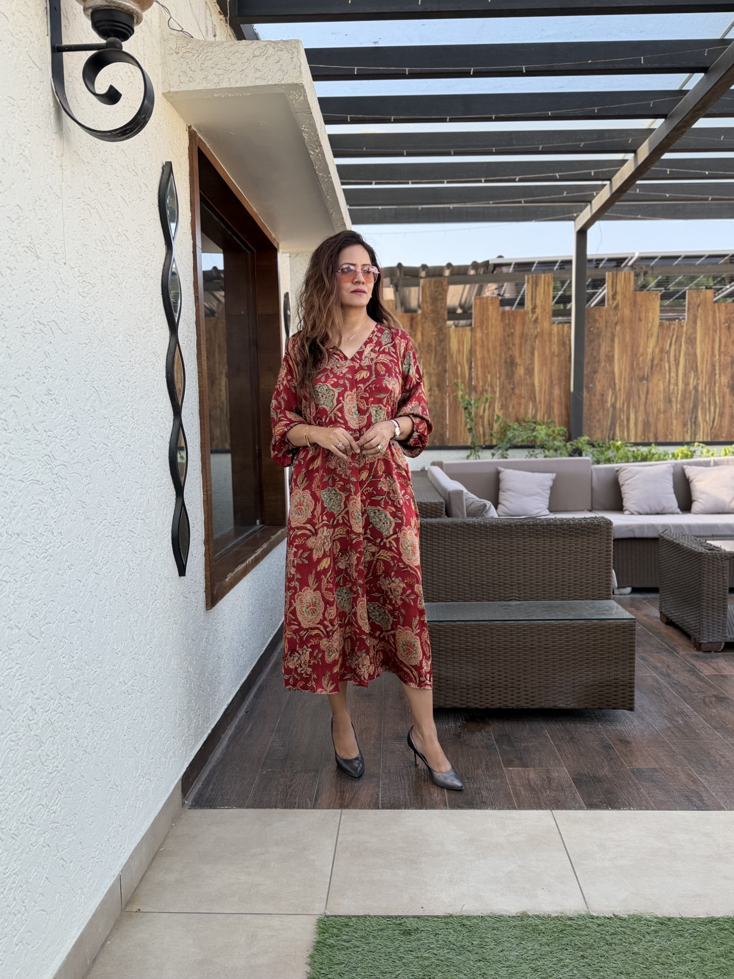 Jaya Modal Silk Dress