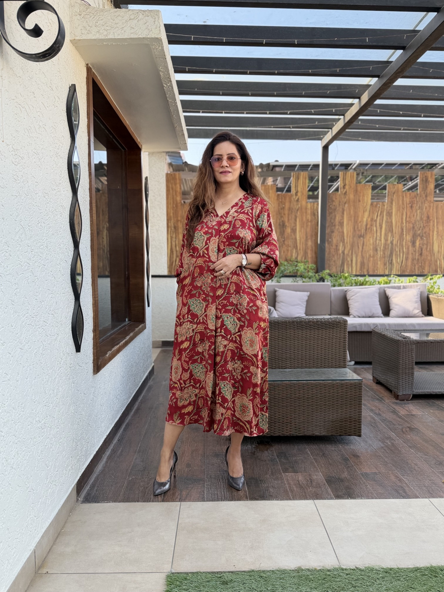 Jaya Modal Silk Dress