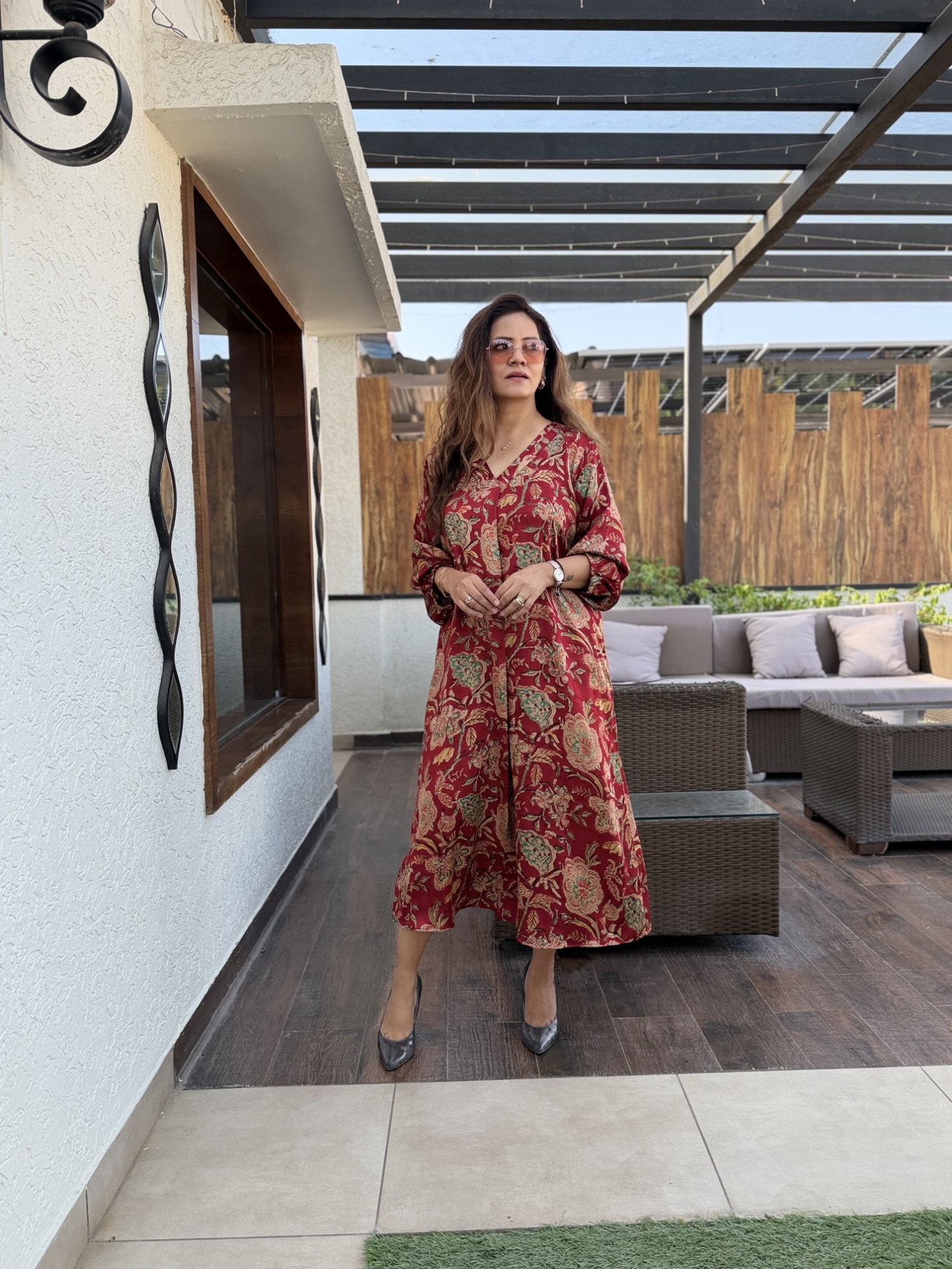 Jaya Modal Silk Dress