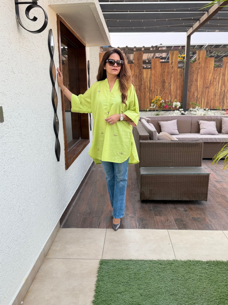 Image of Nayra Embroidered Shirt