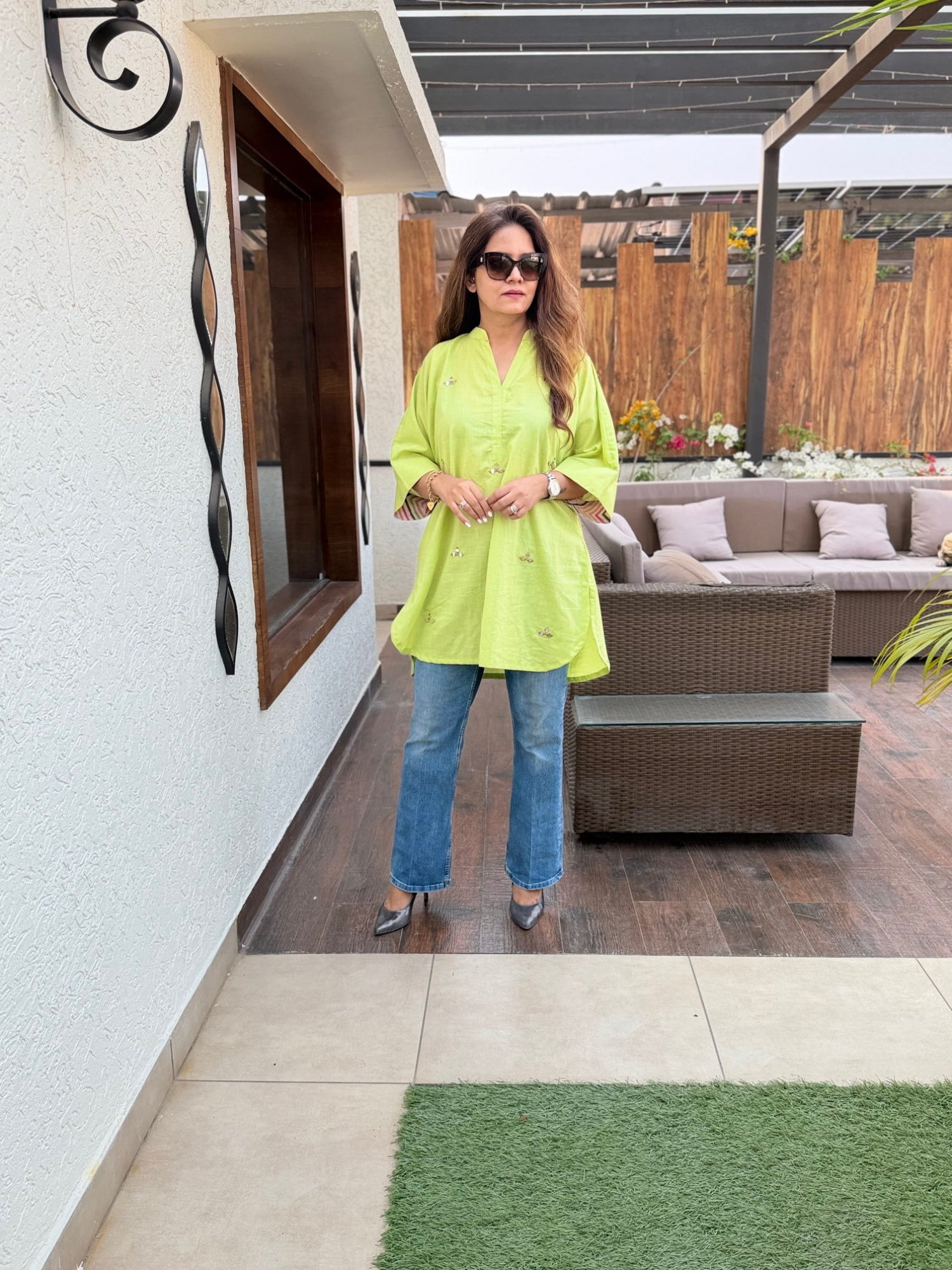 Nayra Embroidered Shirt