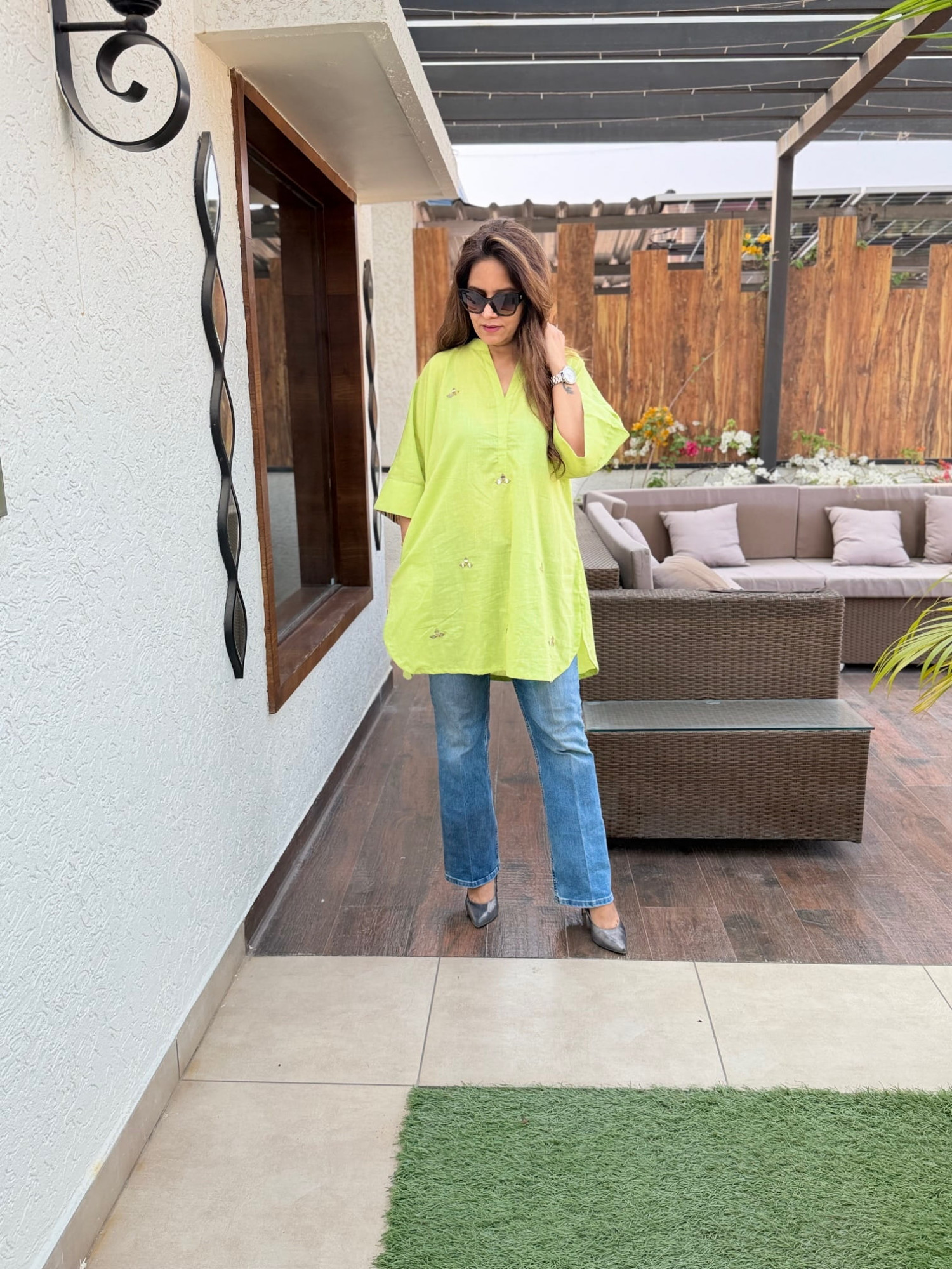 Nayra Embroidered Shirt