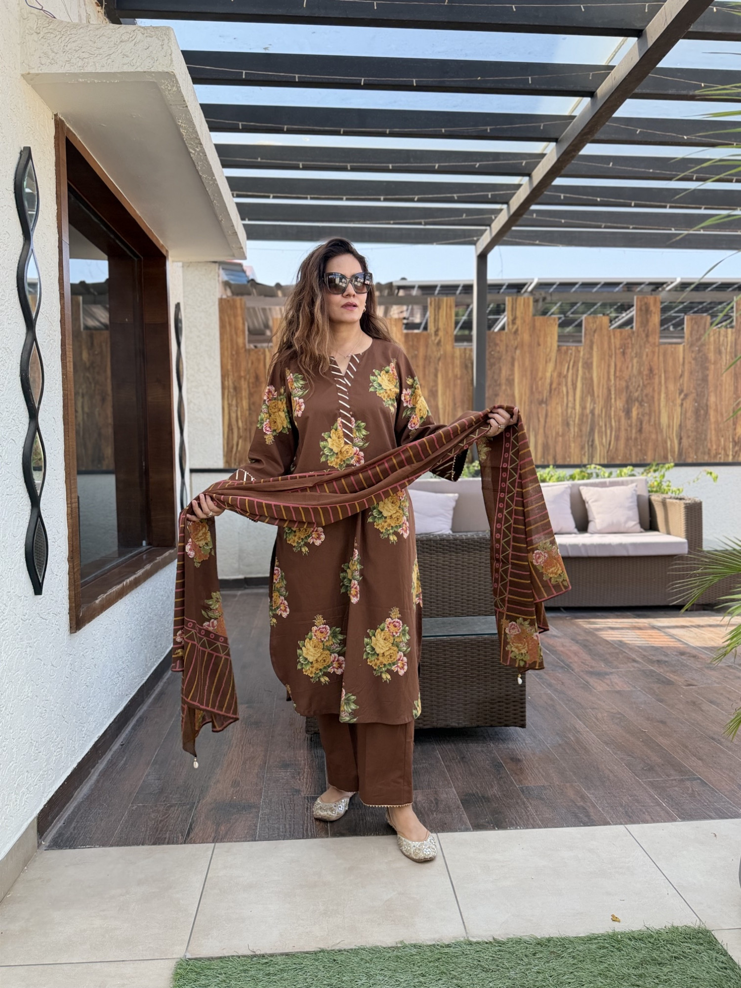 Green Blossom Suit