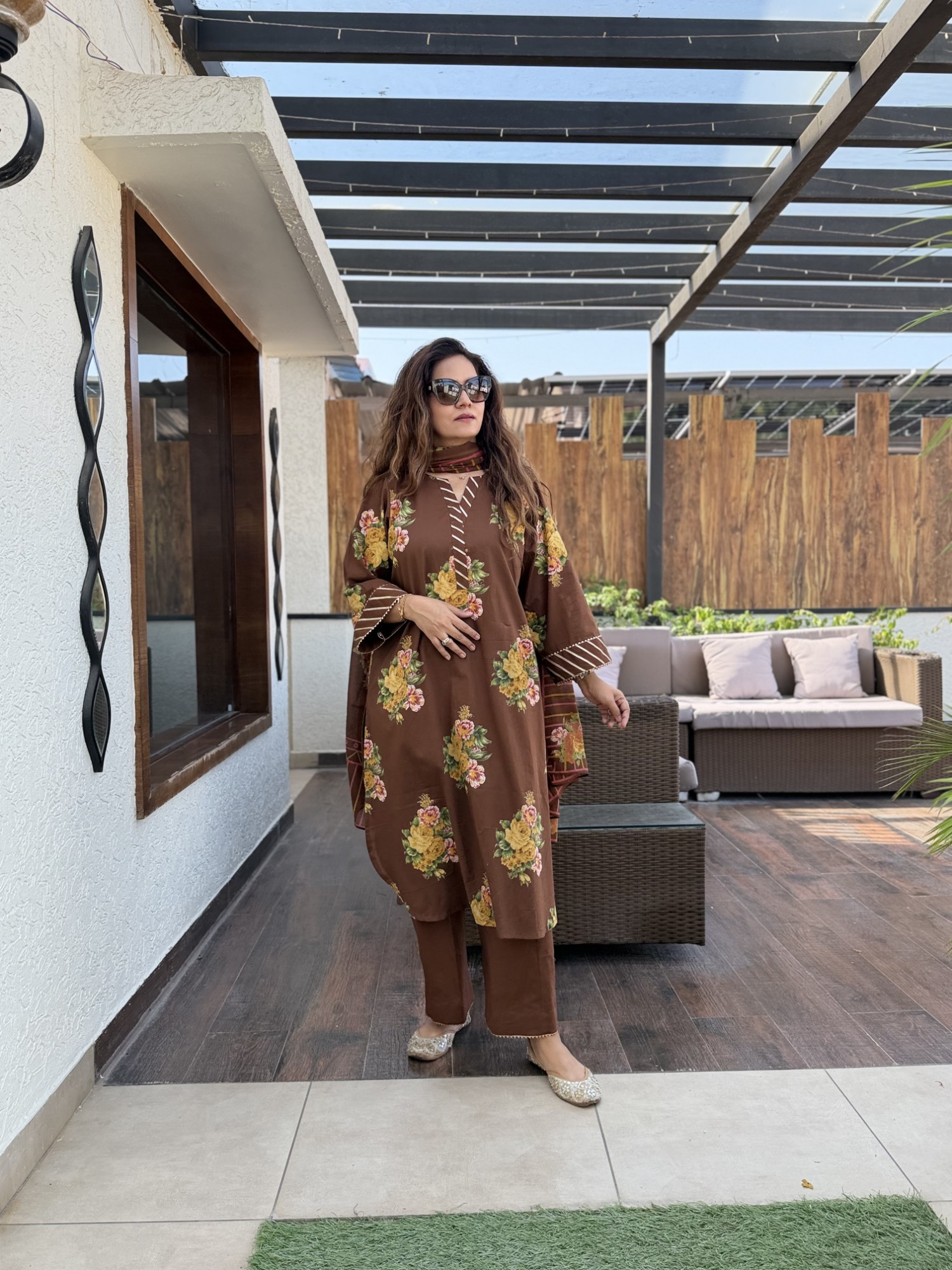 Green Blossom Suit