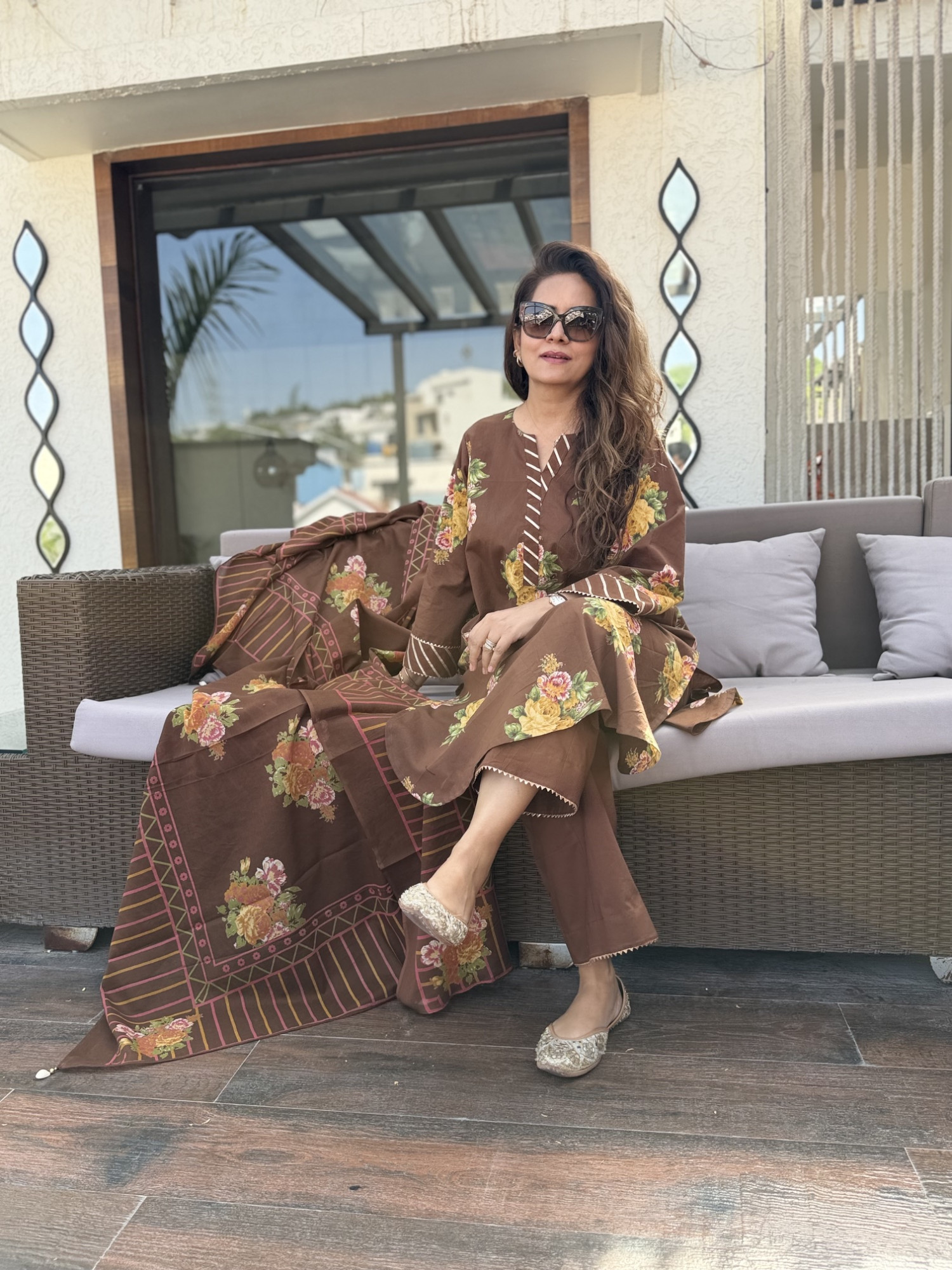 Green Blossom Suit