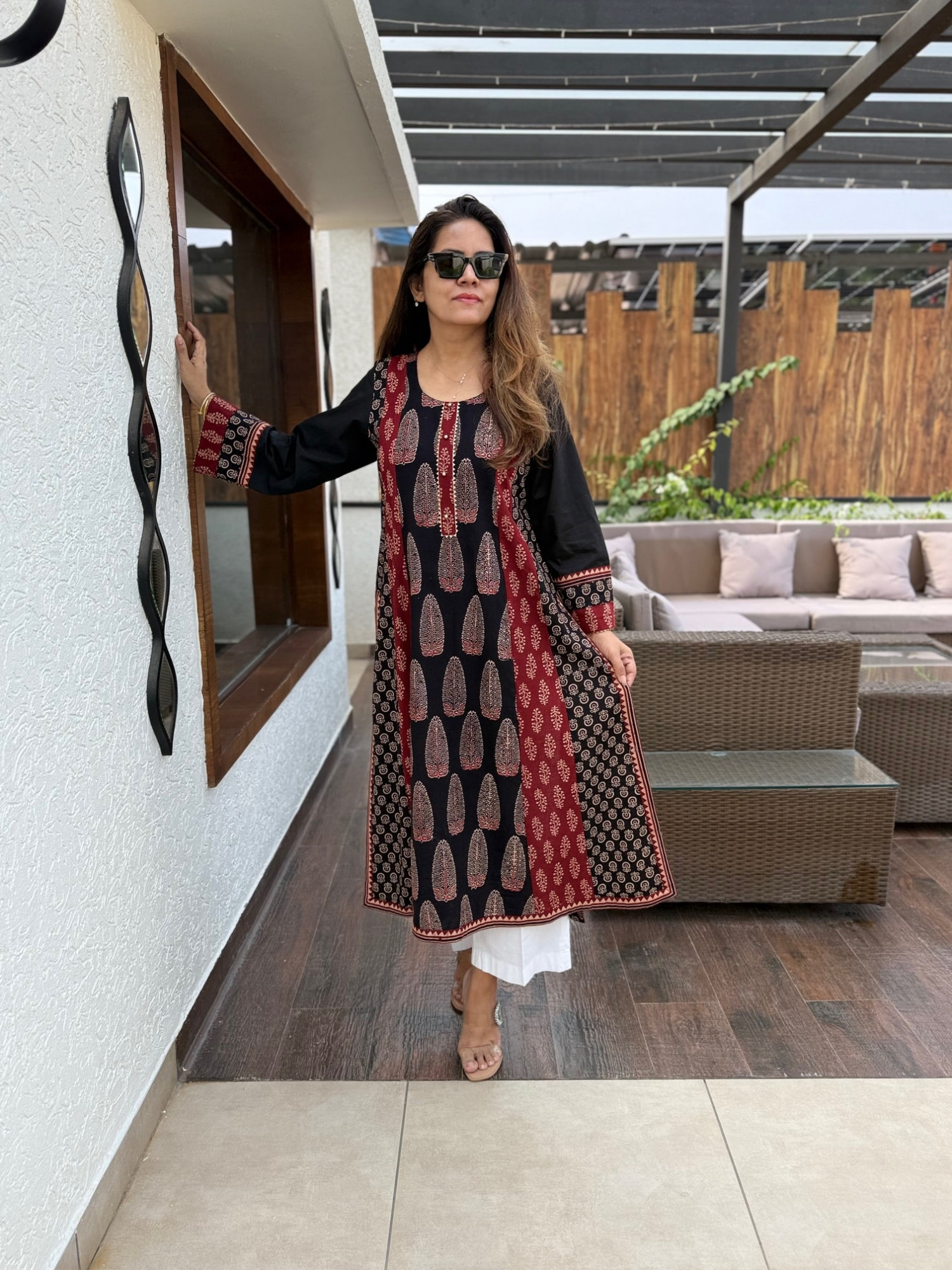 Gulmohar Cotton Anarkali