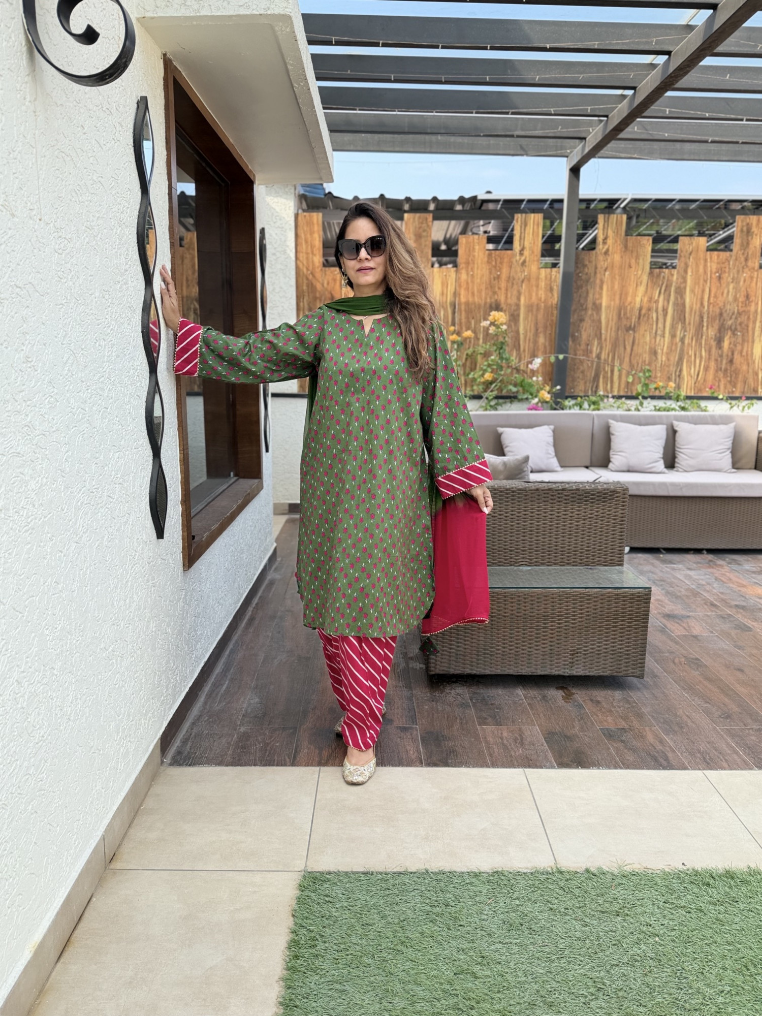 Tanisha Cotton Suit