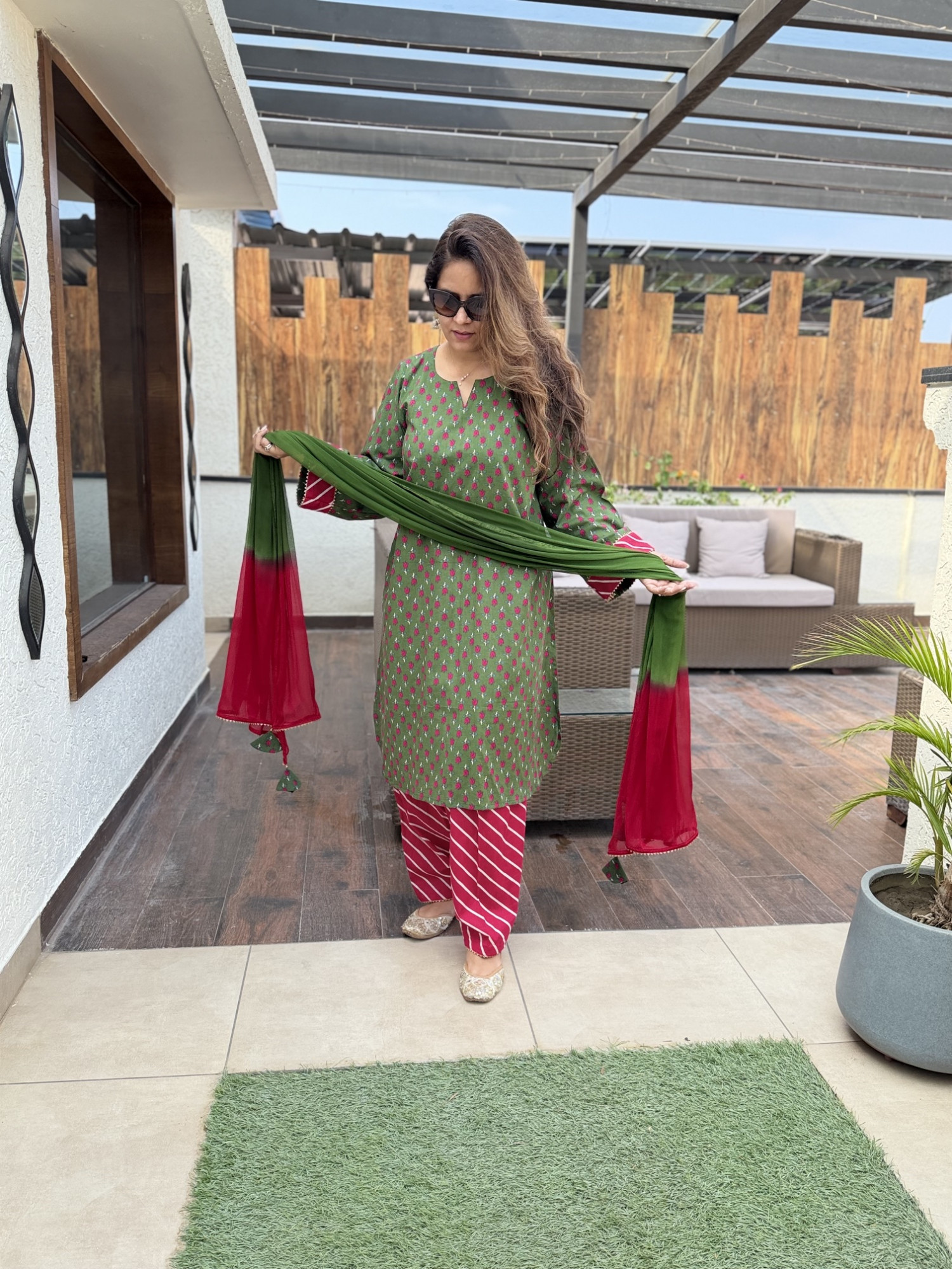 Tanisha Cotton Suit