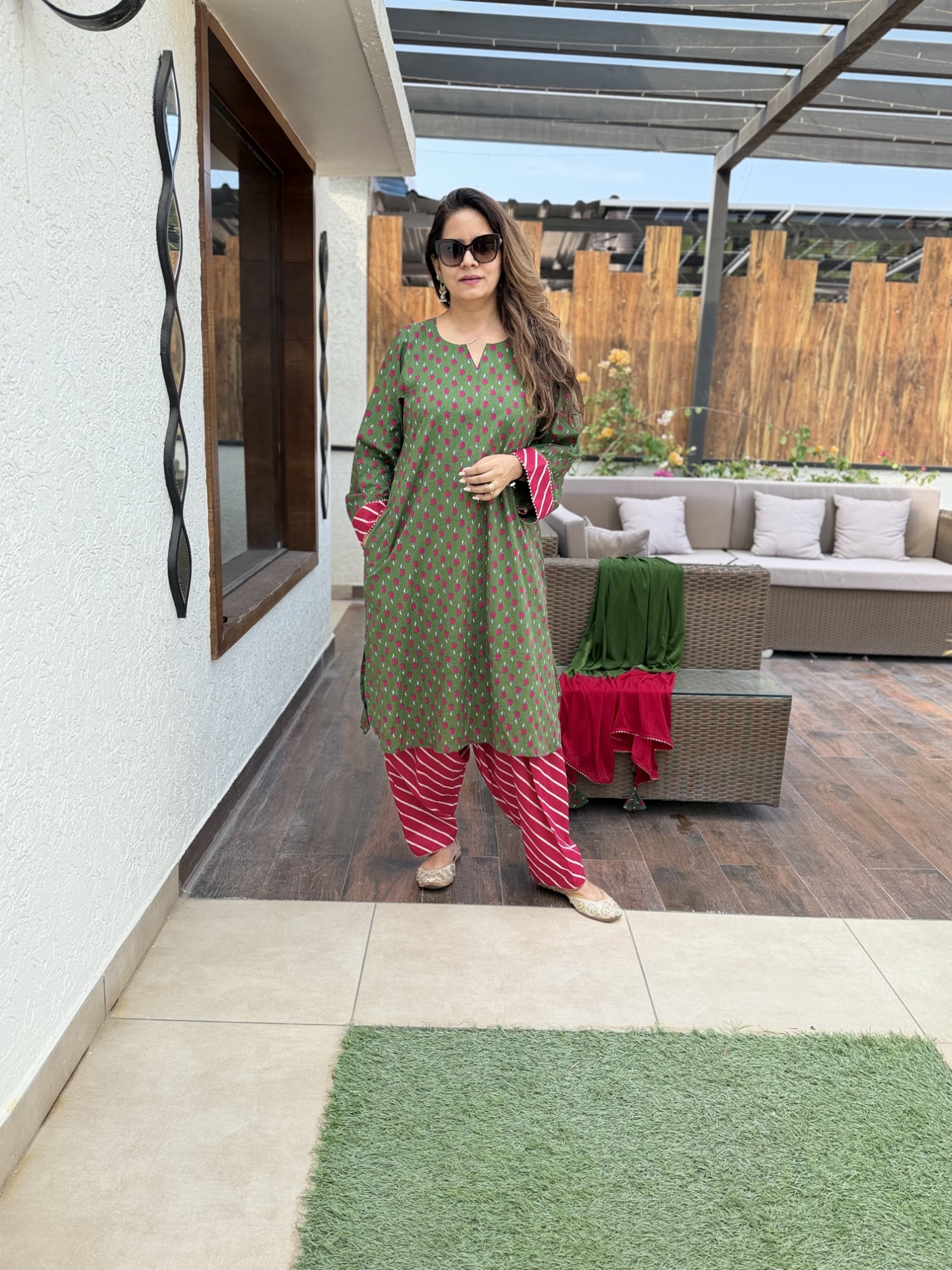 Tanisha Cotton Suit