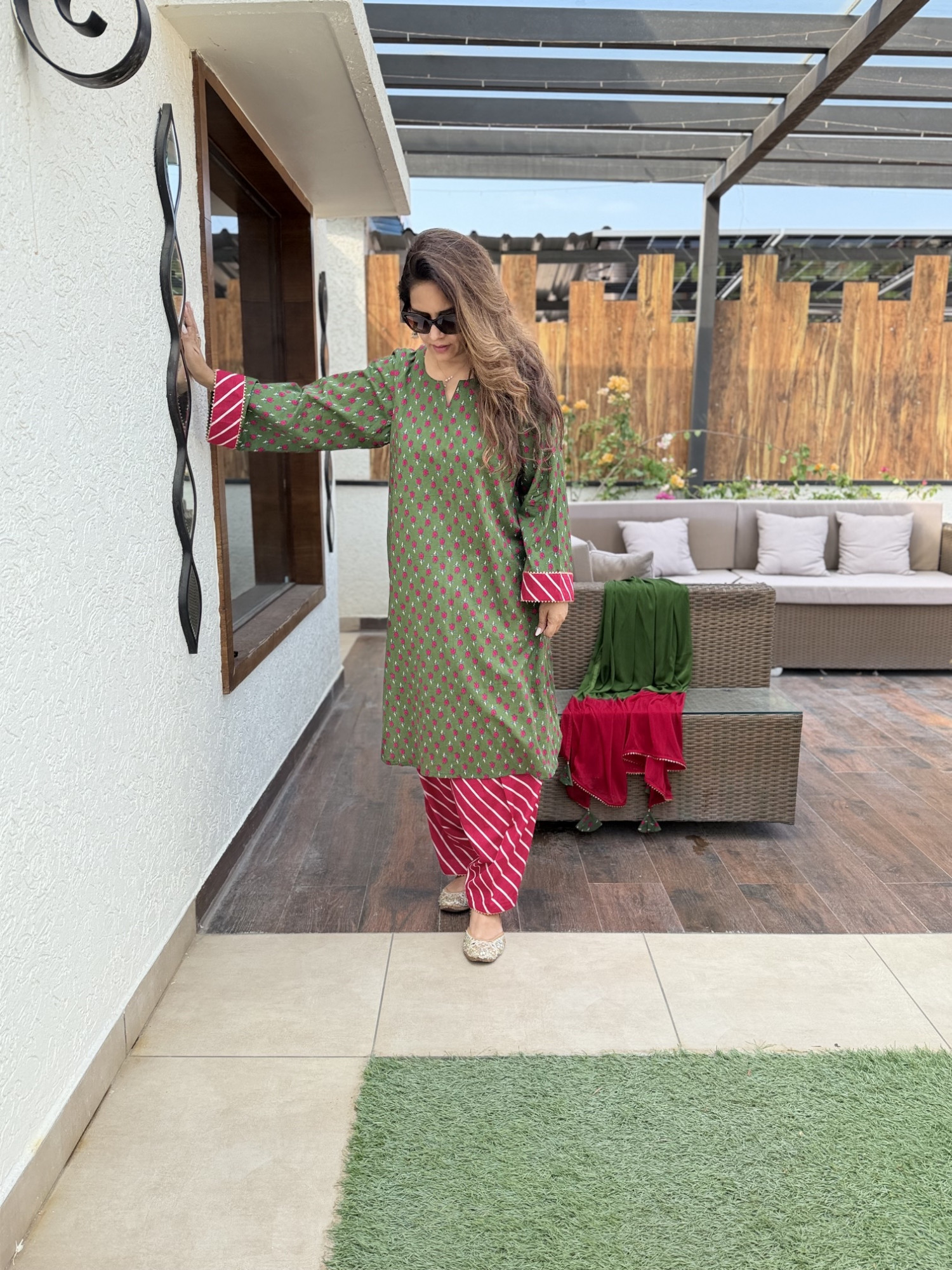 Tanisha Cotton Suit