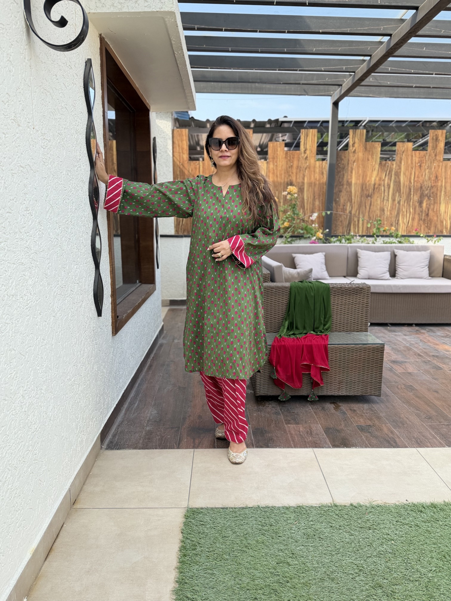Tanisha Cotton Suit