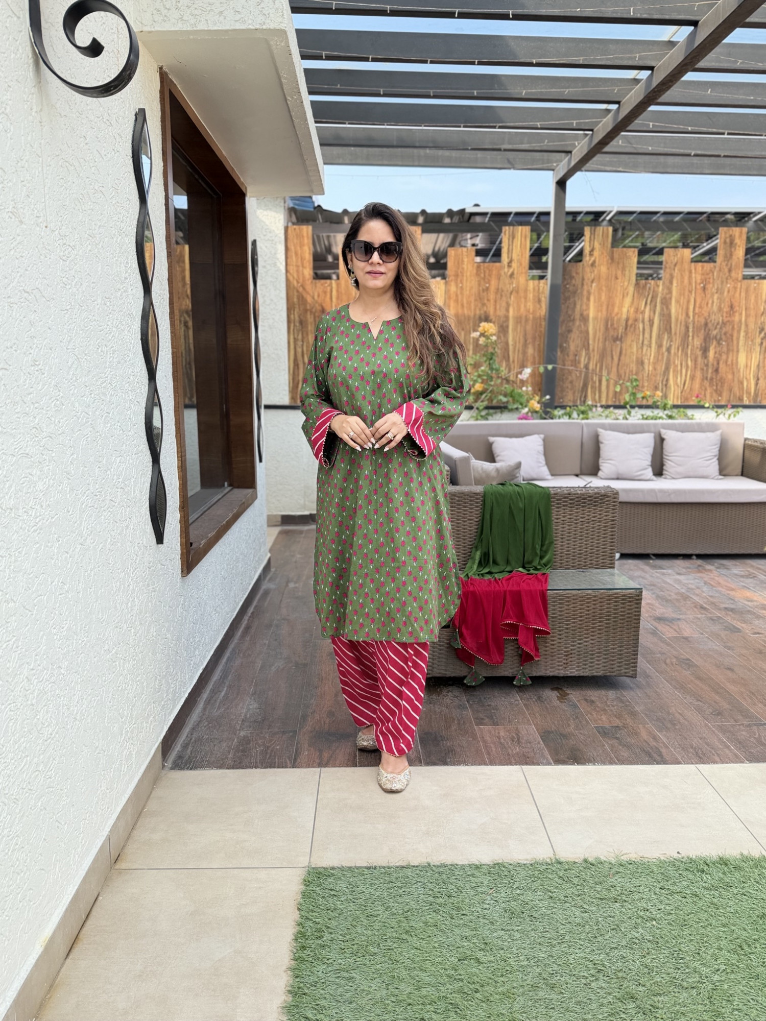 Tanisha Cotton Suit