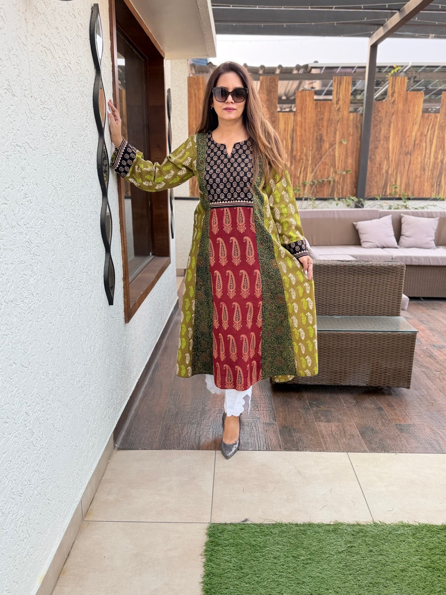 Amaya Cotton Anarkali