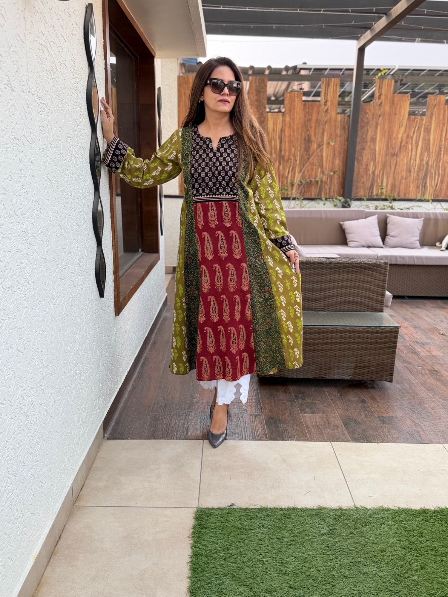 Amaya Cotton Anarkali