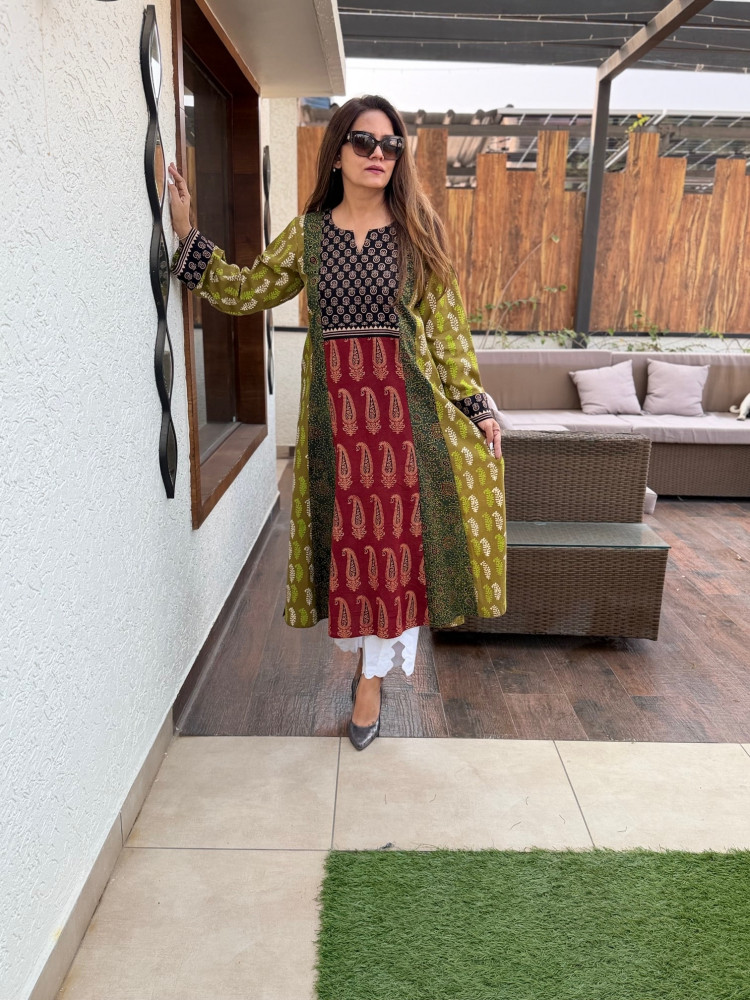 Image of Amaya Cotton Anarkali