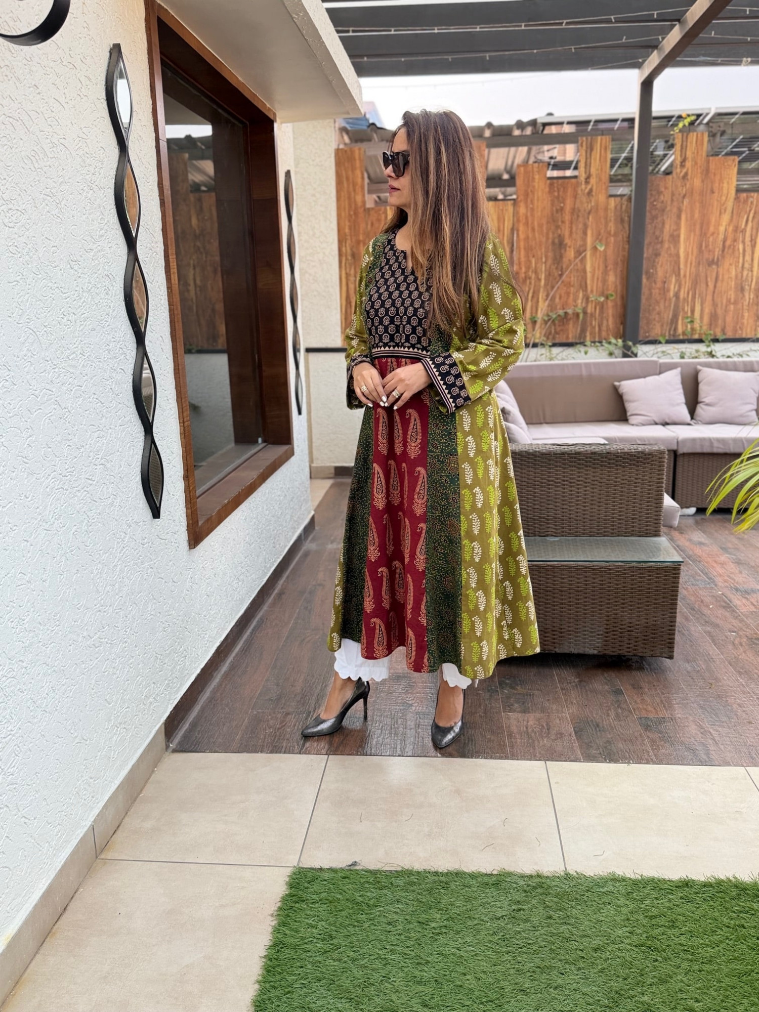 Amaya Cotton Anarkali