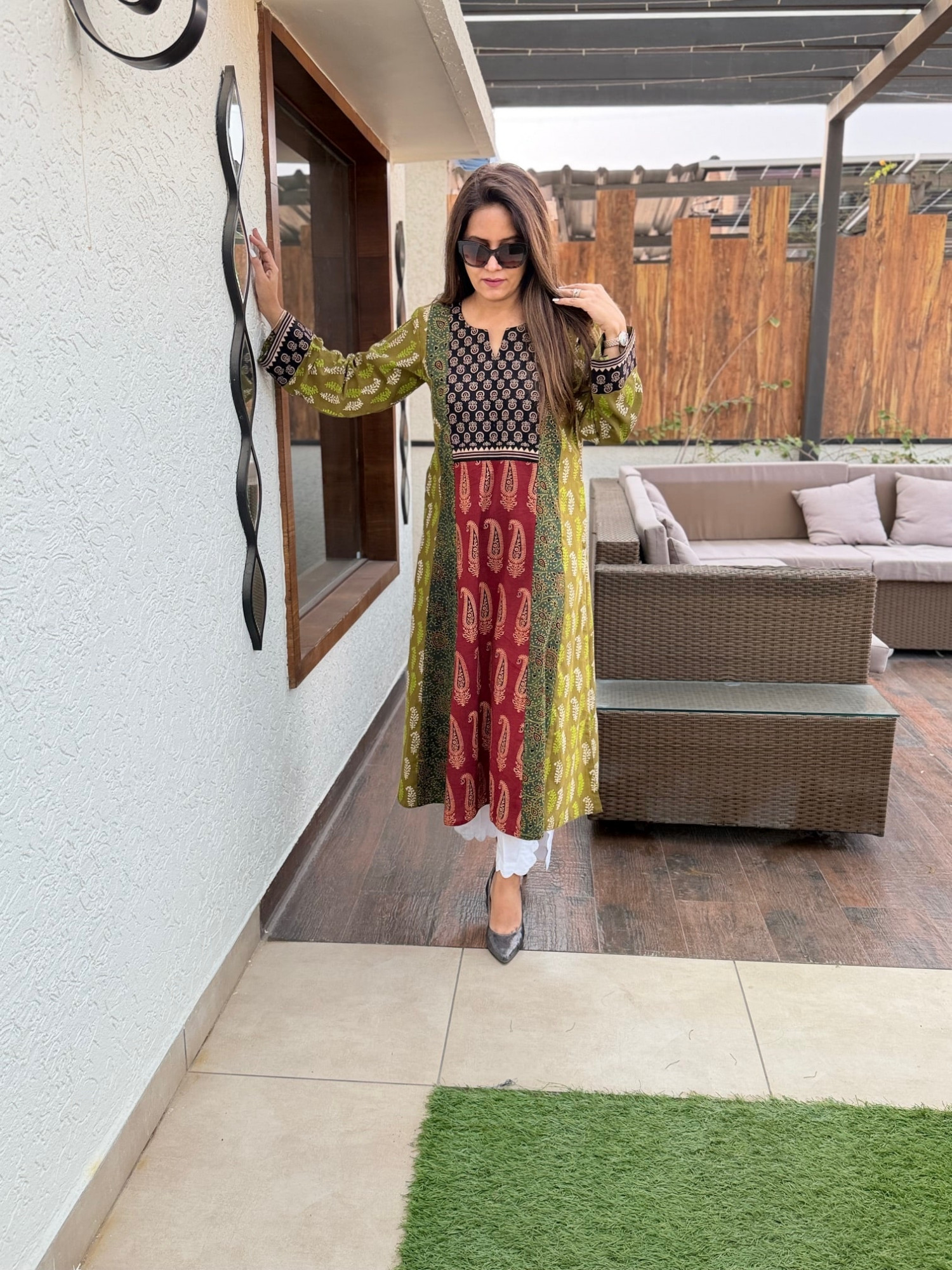 Amaya Cotton Anarkali