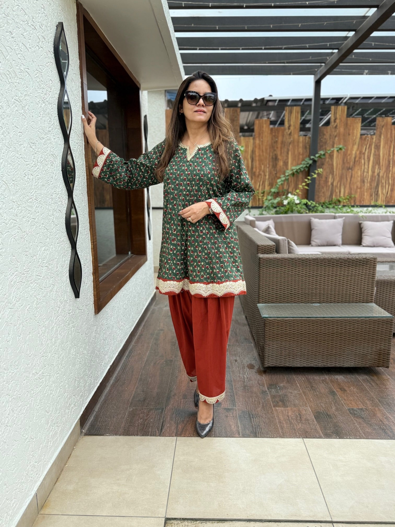 Gulnar Cotton Suit