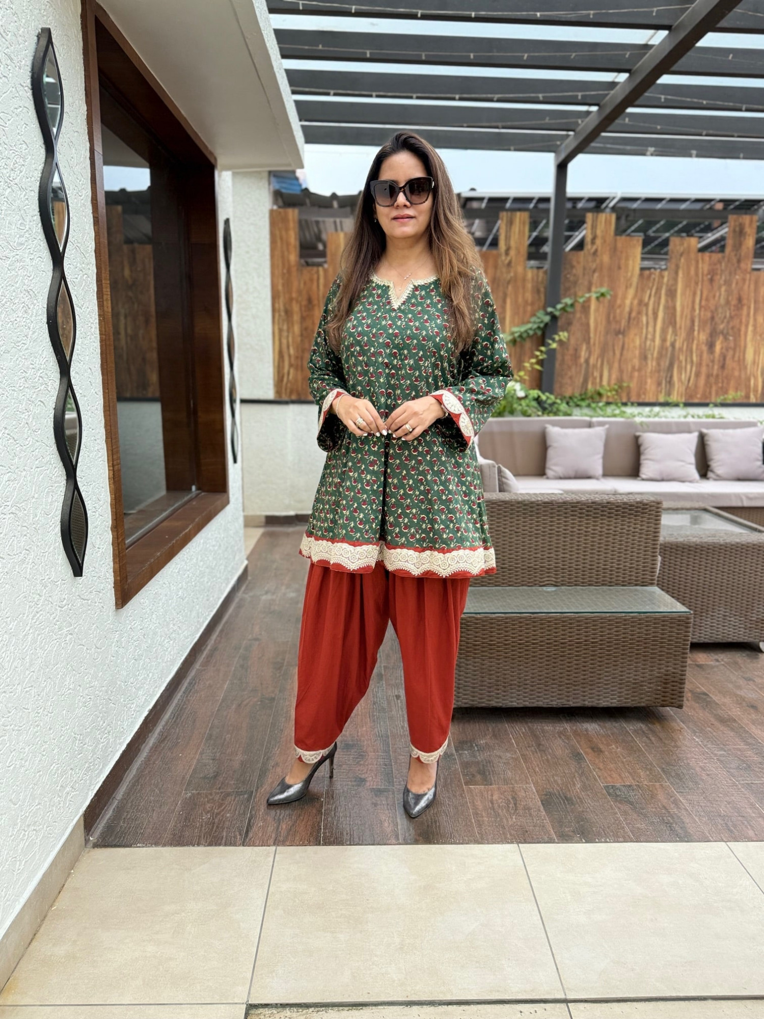 Gulnar Cotton Suit