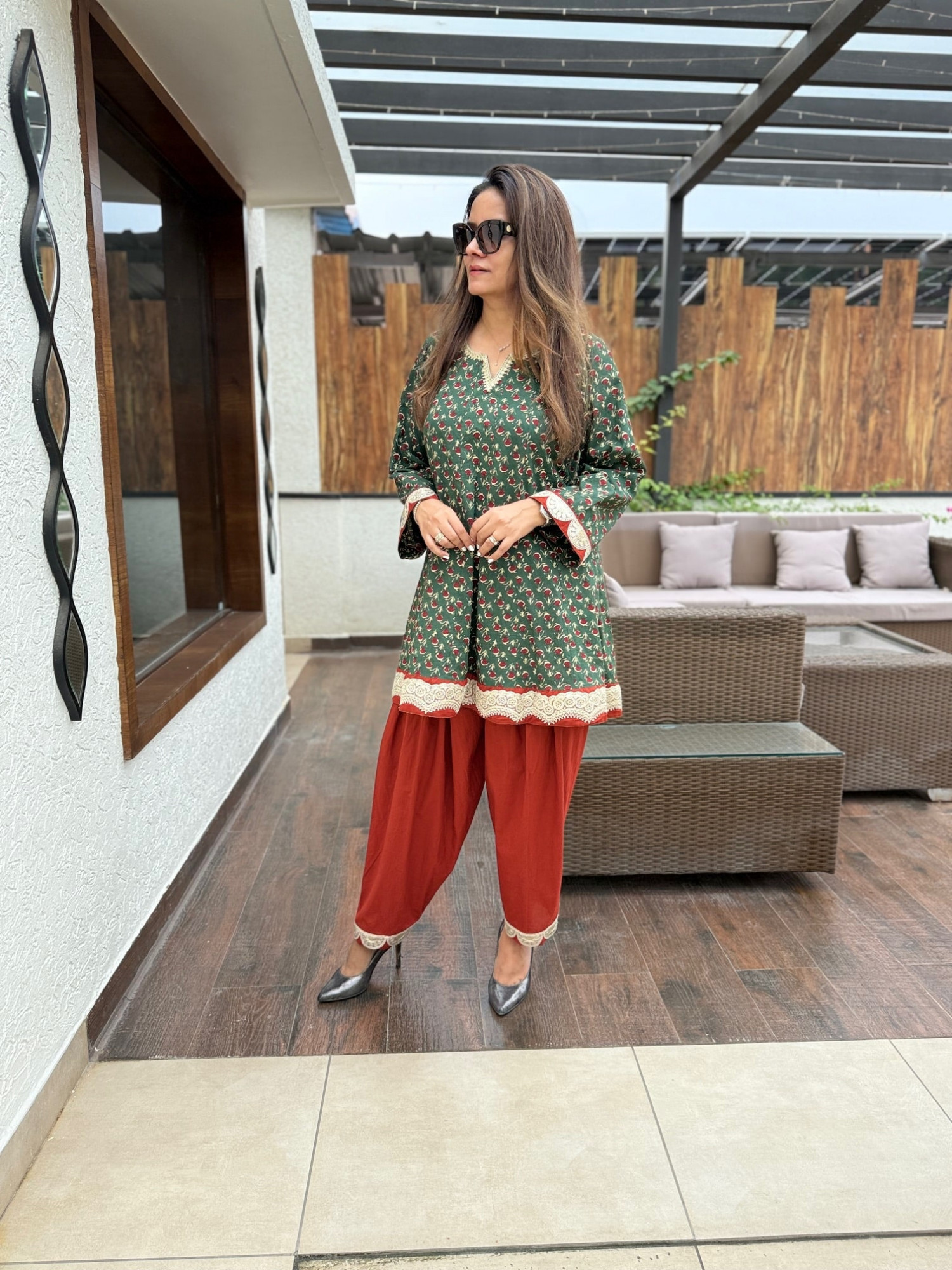 Gulnar Cotton Suit