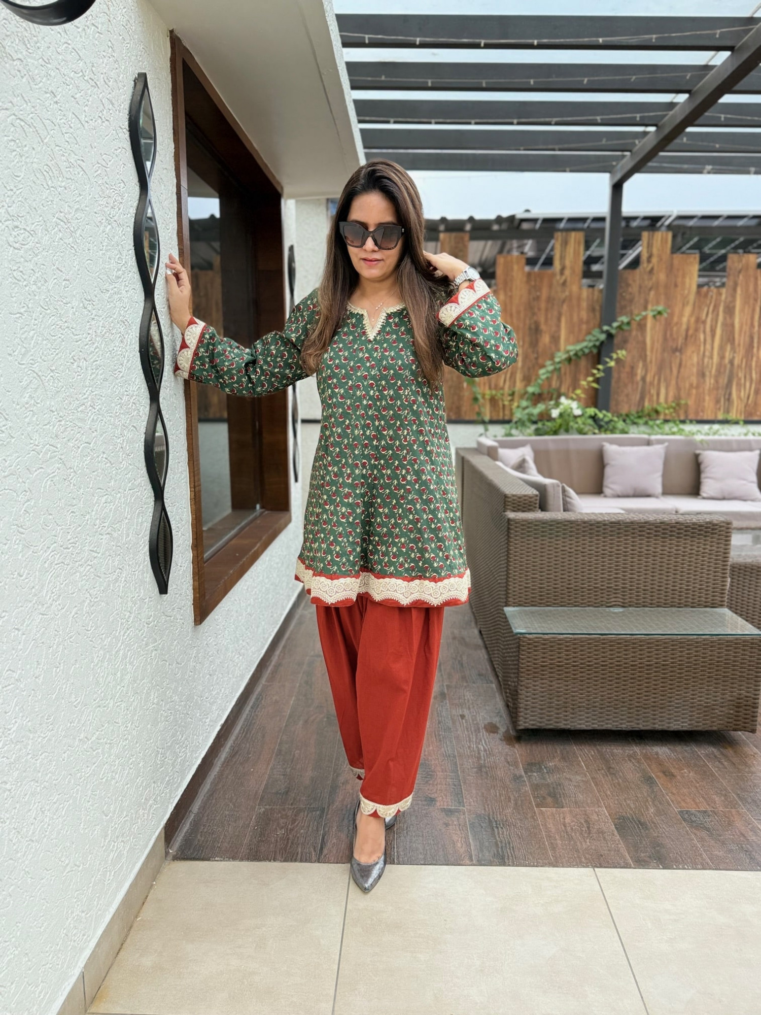 Gulnar Cotton Suit