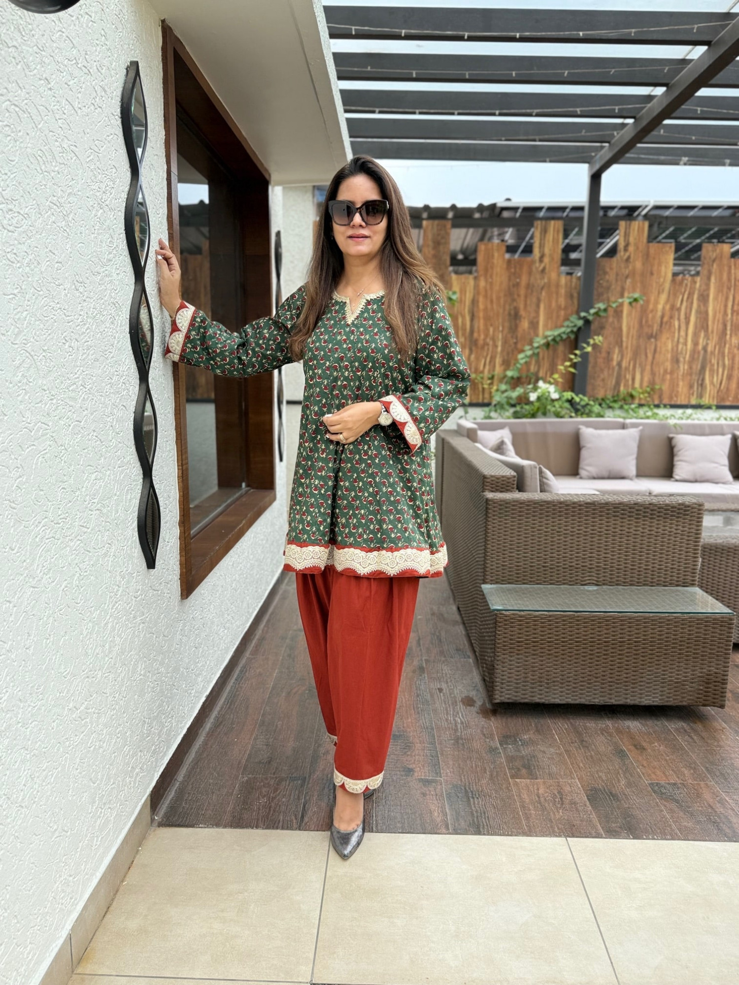 Gulnar Cotton Suit
