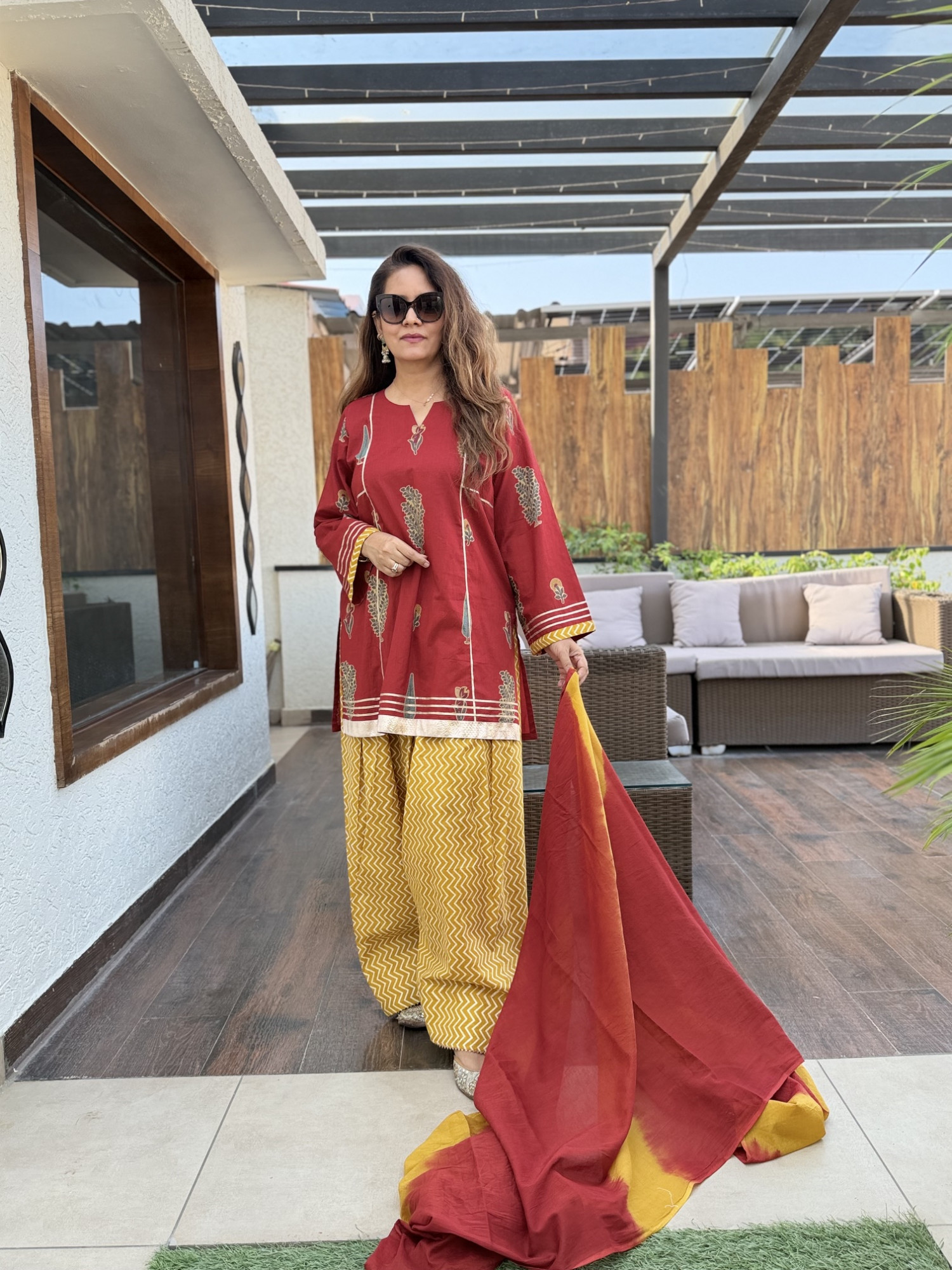 Anika Cotton Suit