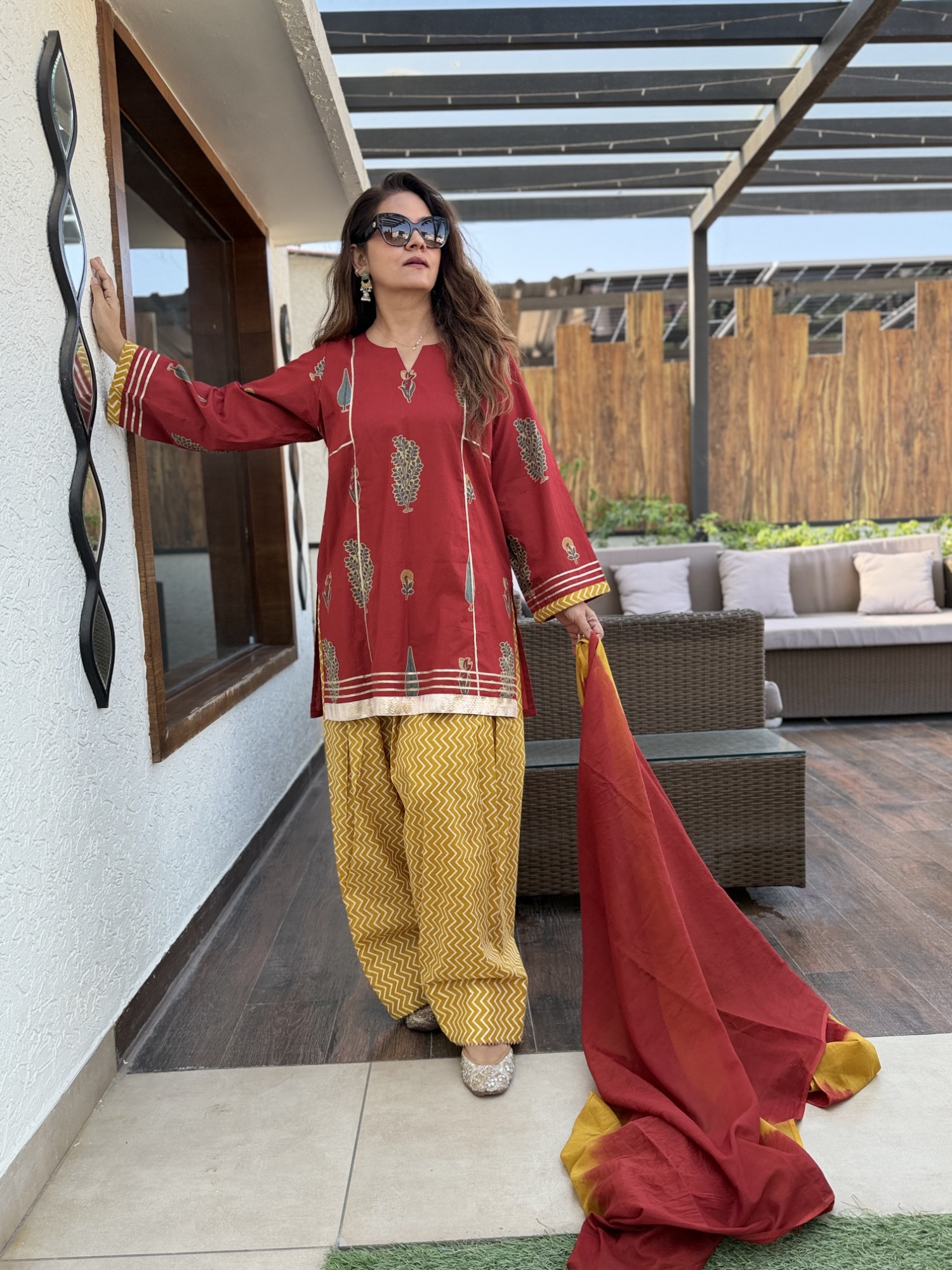 Anika Cotton Suit