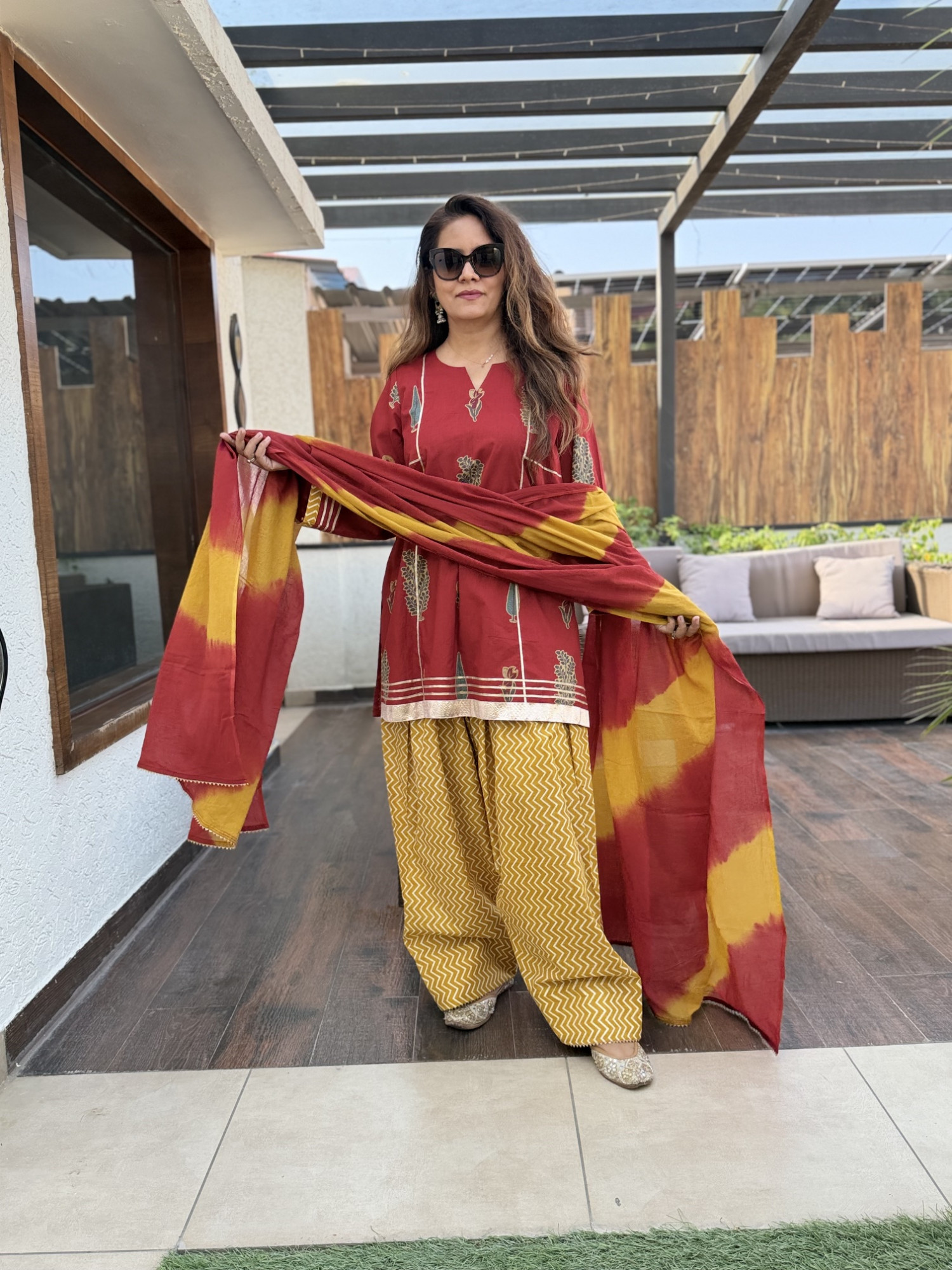 Anika Cotton Suit